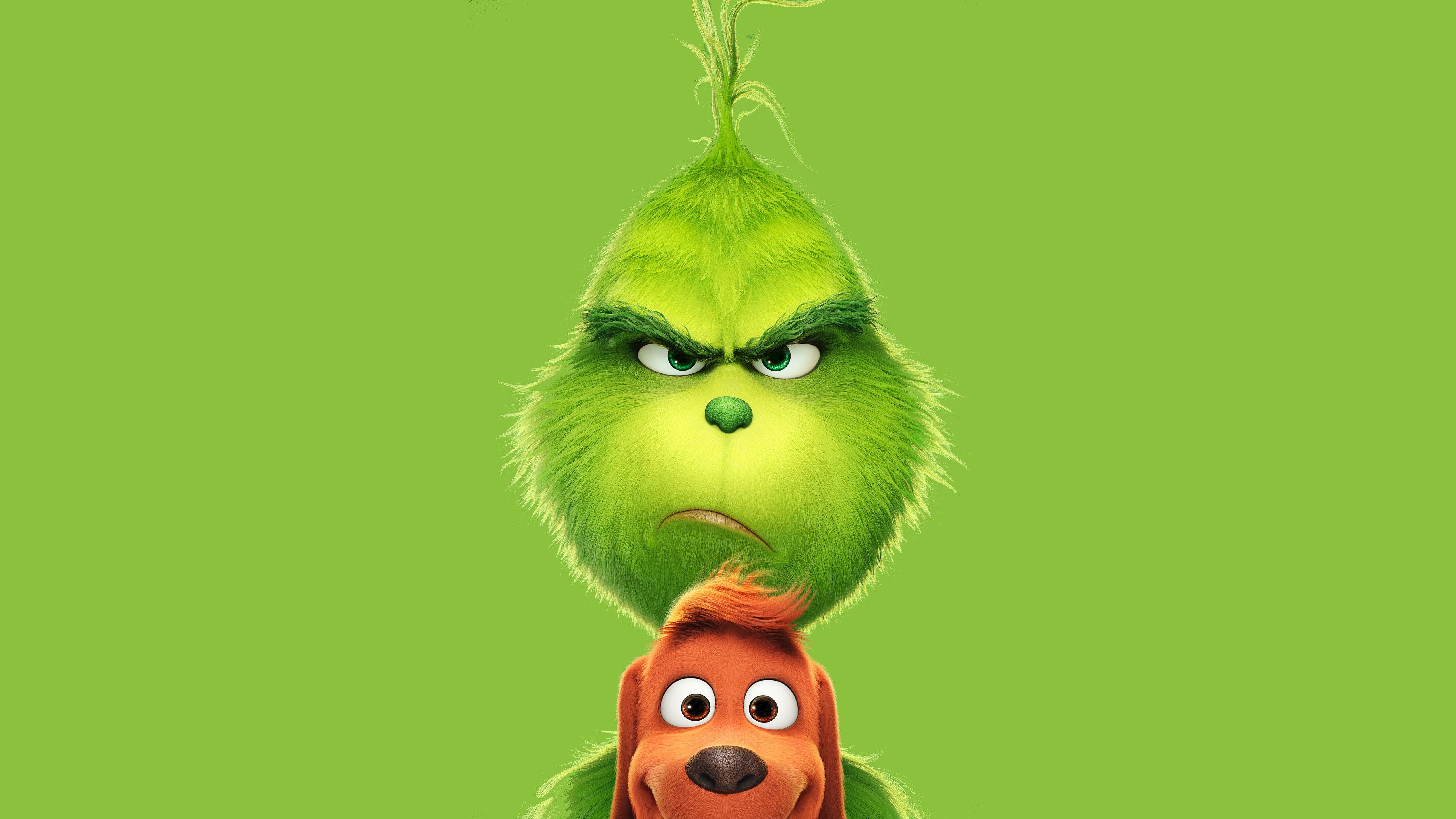 5120x2880 The Grinch Movie Animated film Wallpaper 5k Ultra HD