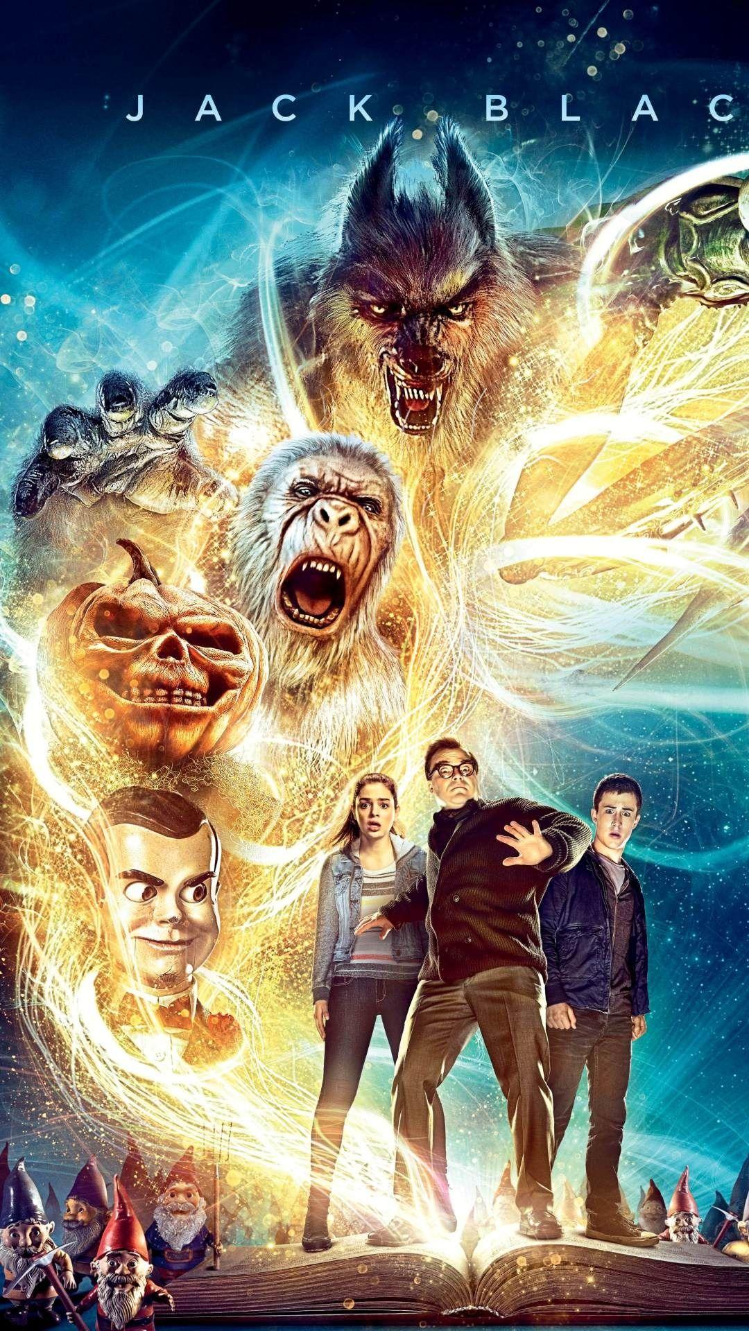 1080x1920 Goosebumps Hollywood Movie Wallpaper