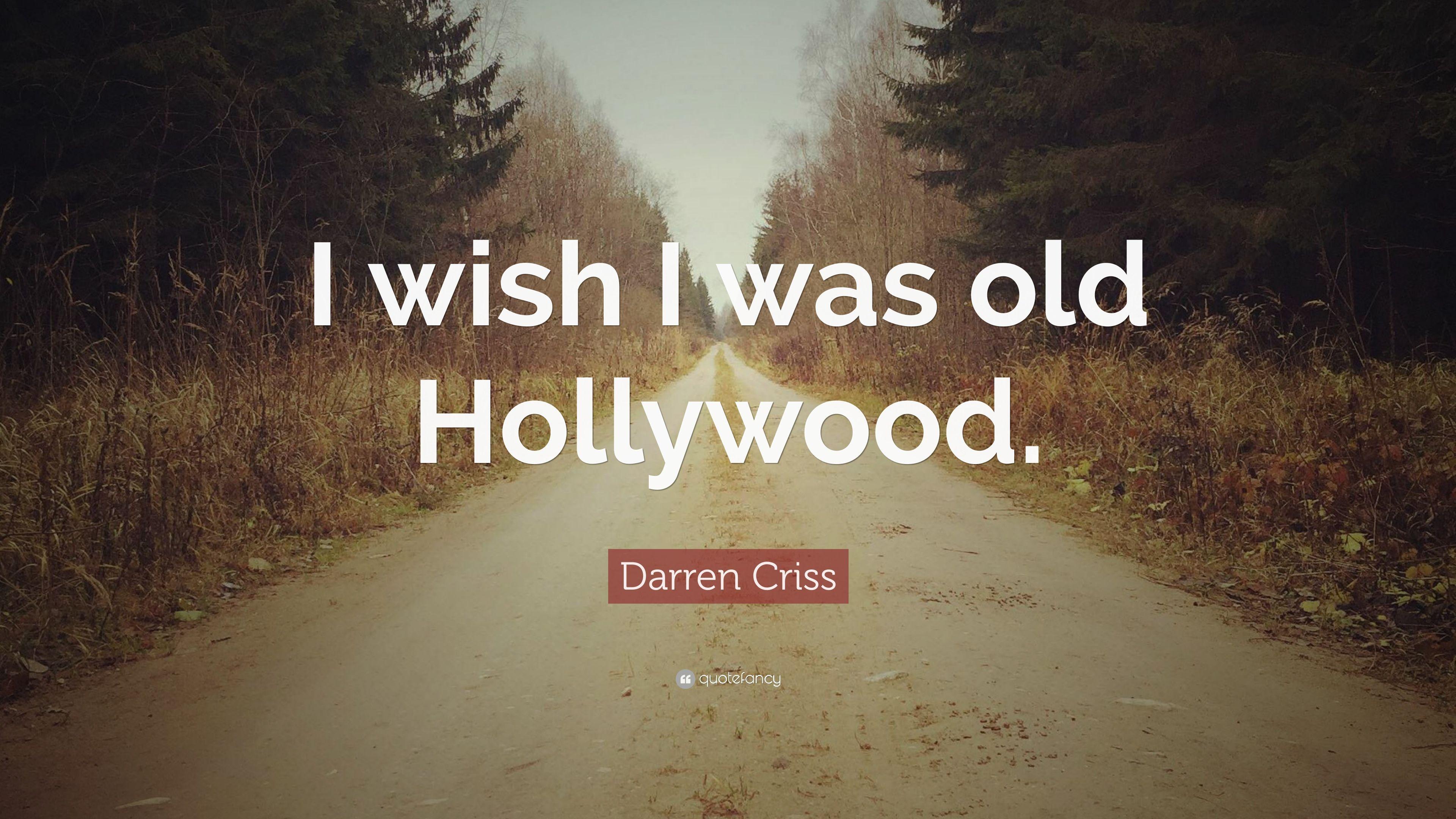 3840x2160 Darren Criss Quote: “I wish I was old Hollywood.” 7