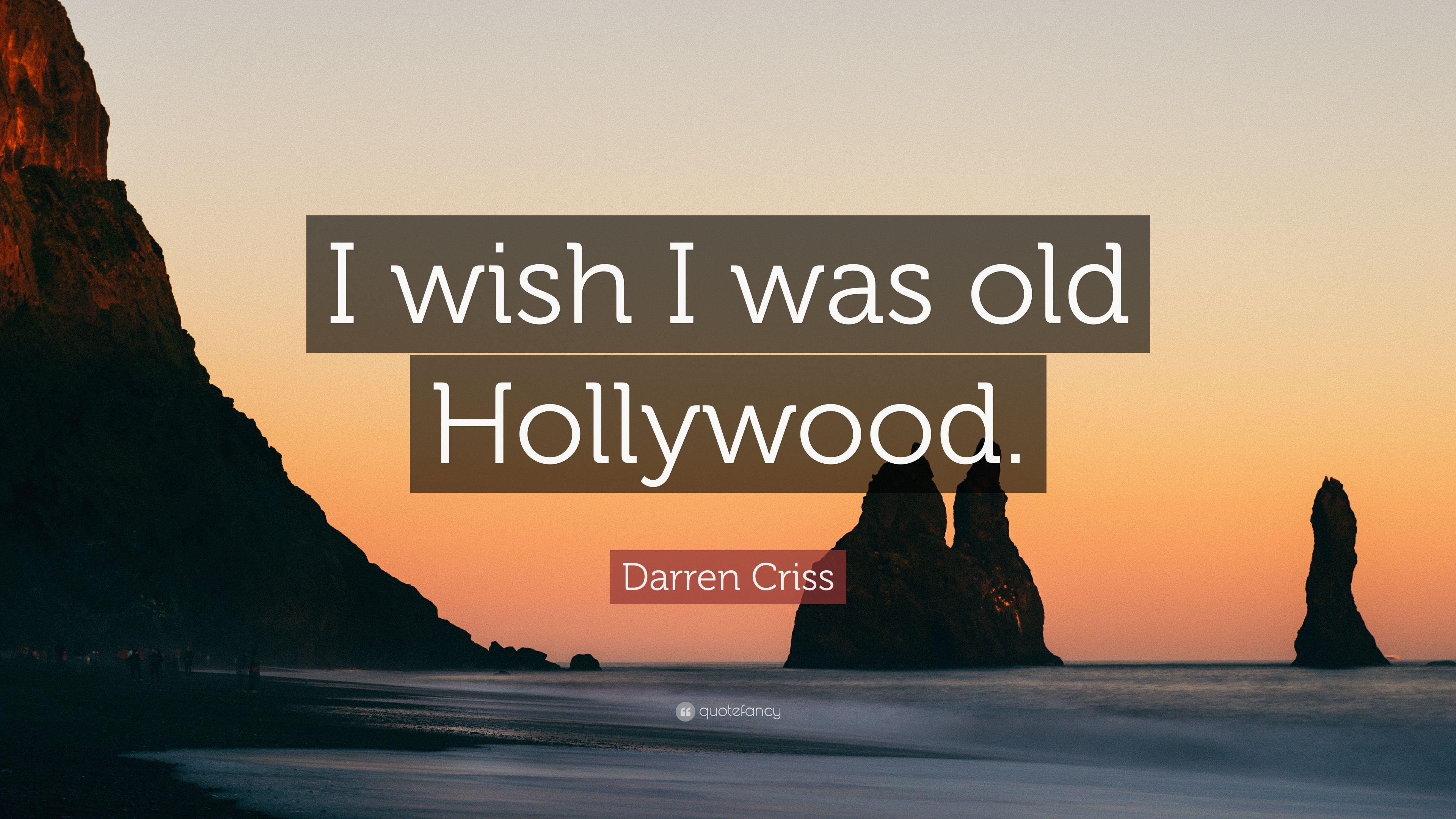 3840x2160 Darren Criss Quote: “I wish I was old Hollywood.” 7