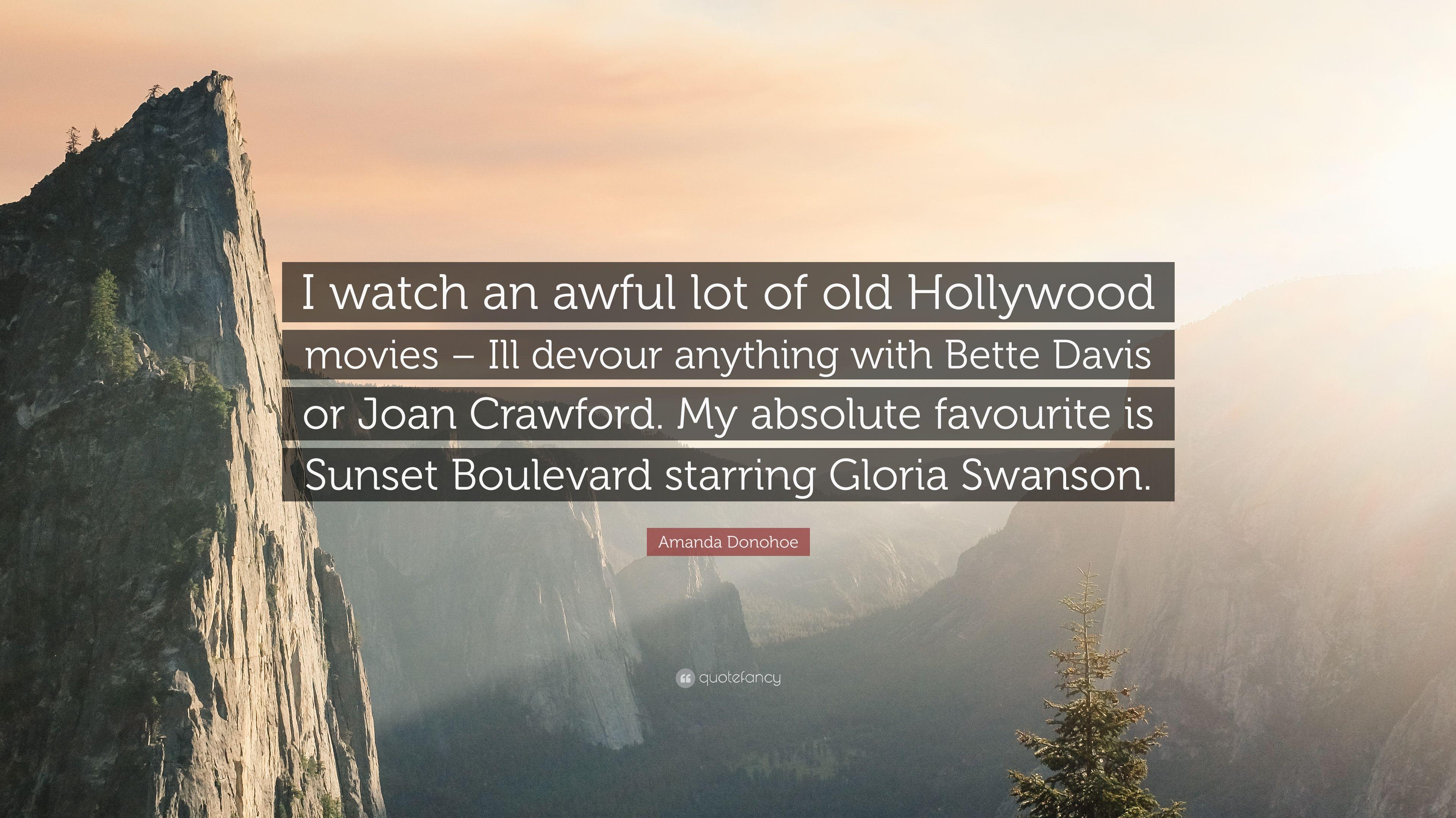 3840x2160 Amanda Donohoe Quote: “I watch an awful lot of old Hollywood