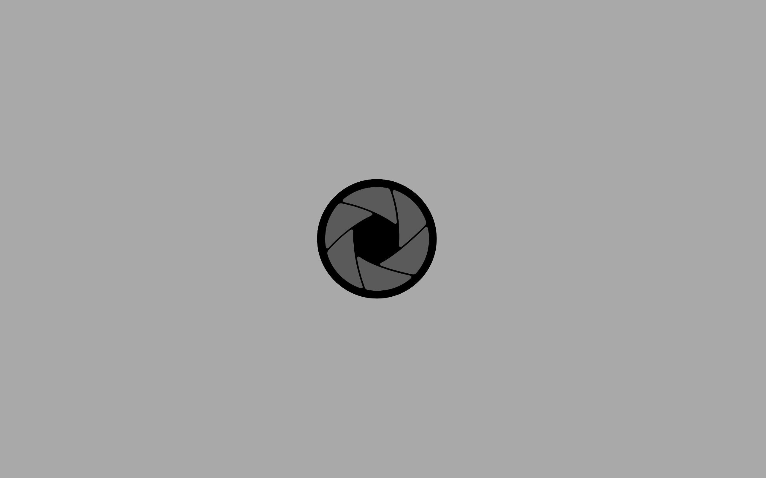 2560x1600 minimalistic Aperture Laboratories simple background