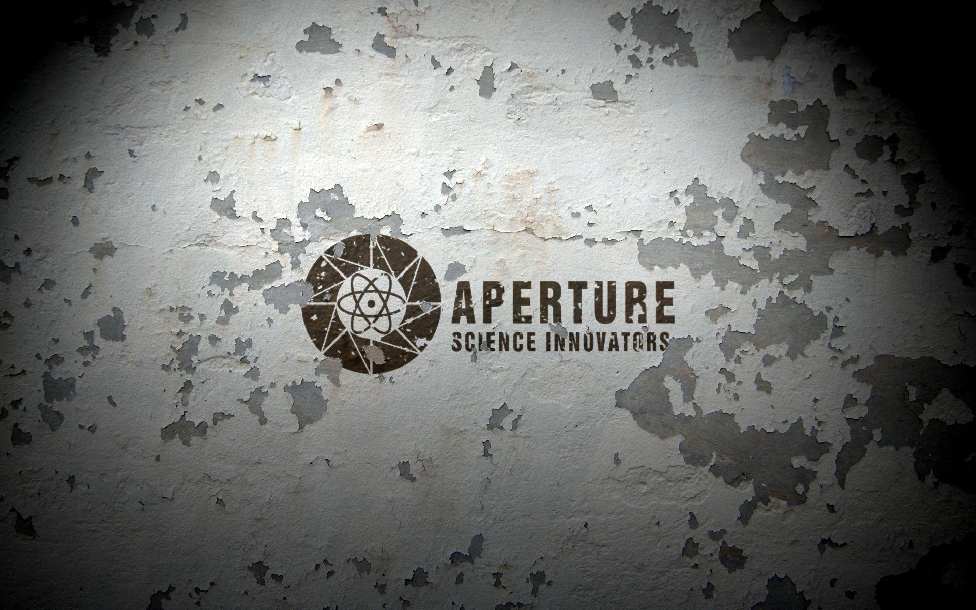 1920x1200 Aperture Science Innovators Peeling Paint HD Wallpaper