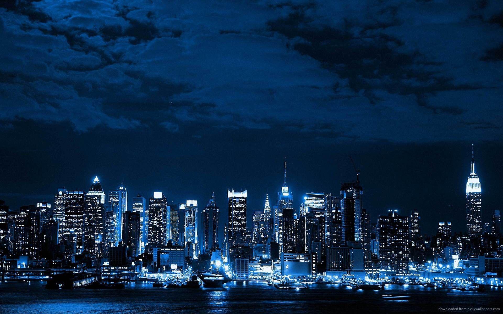 1920x1200 skyline night wallpaper. Other. Tokkoro.com Amazing HD