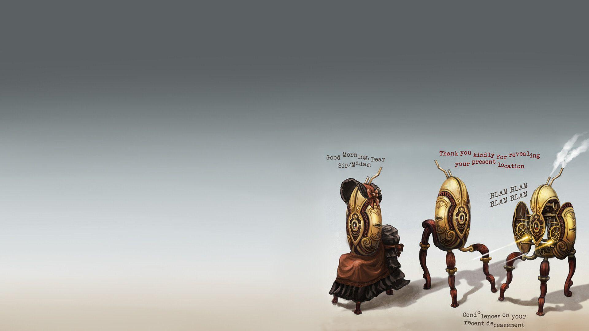 1920x1080 Steampunk Turrets Game Wallpaper 40457512