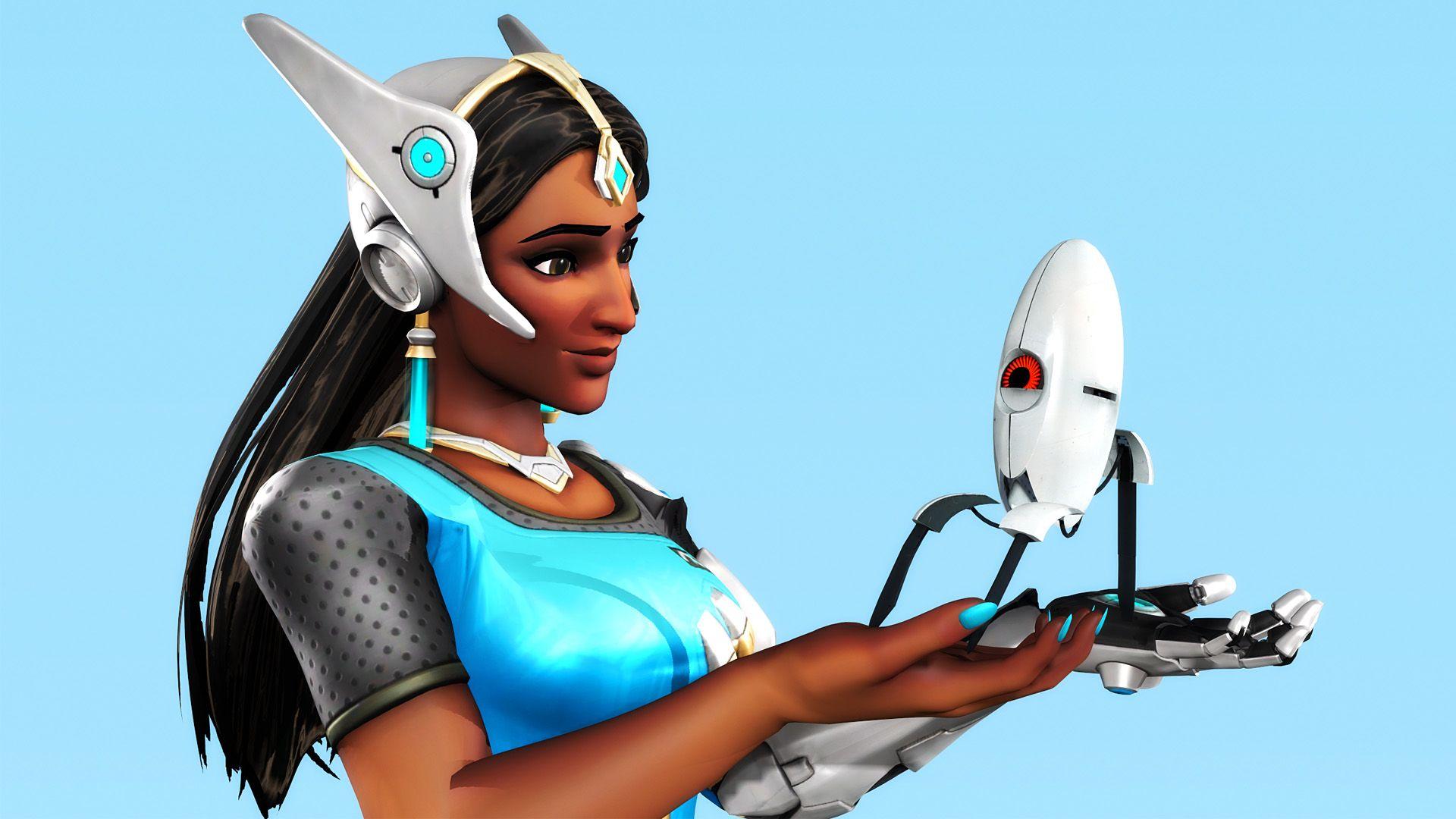 1920x1080 Symmetra With Sentry Turret