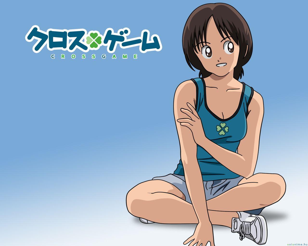 1280x1024 Anime with short haired girl who maybe or may not be tomboy
