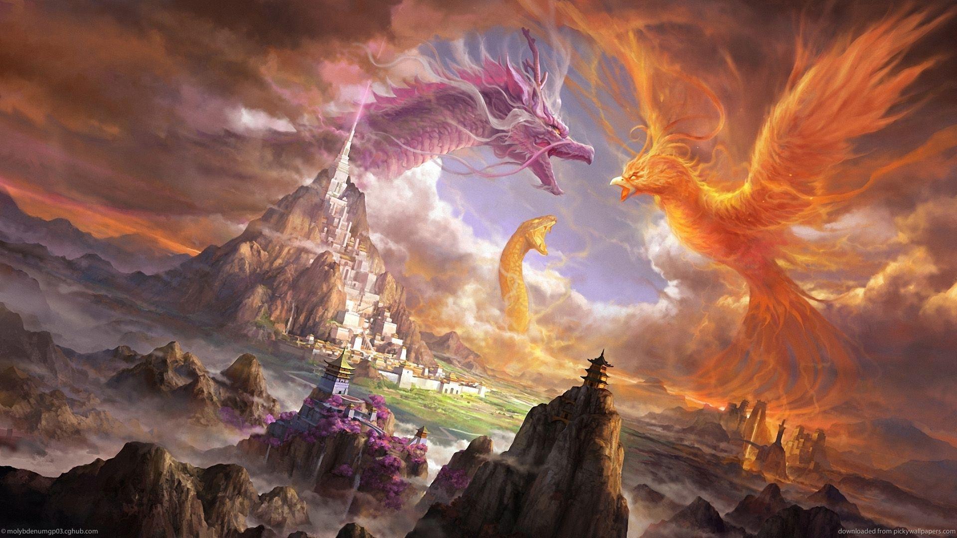 15 Mythical Phoenix Wallpapers  WallpaperSafari