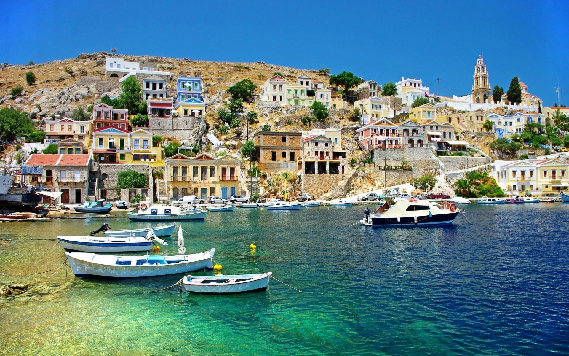 1920x1200 Greece Coast View