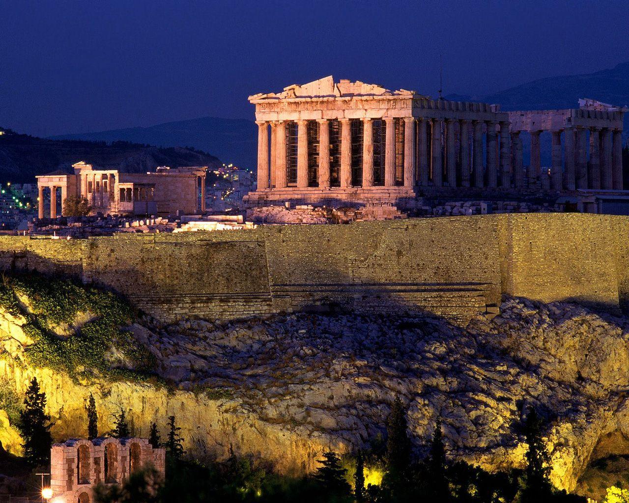 1280x1024 Ancient Greece Wallpaper