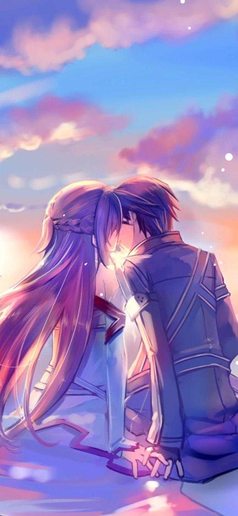 Aesthetic Anime Couple Wallpapers Top Free Aesthetic Anime Couple Backgrounds Wallpaperaccess