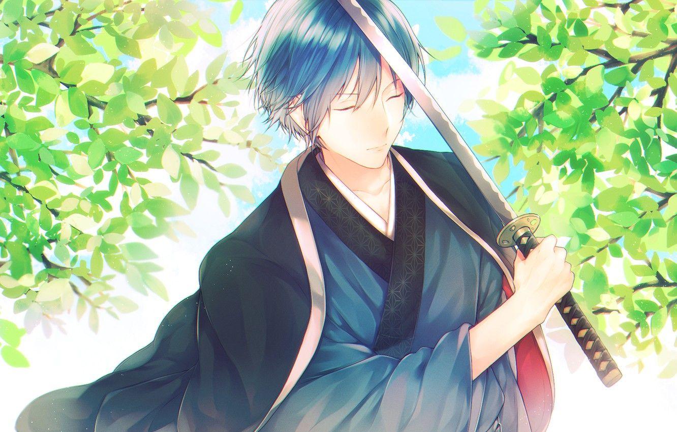 1332x850 Wallpaper guy, vocaloid, Kaito image for desktop, section