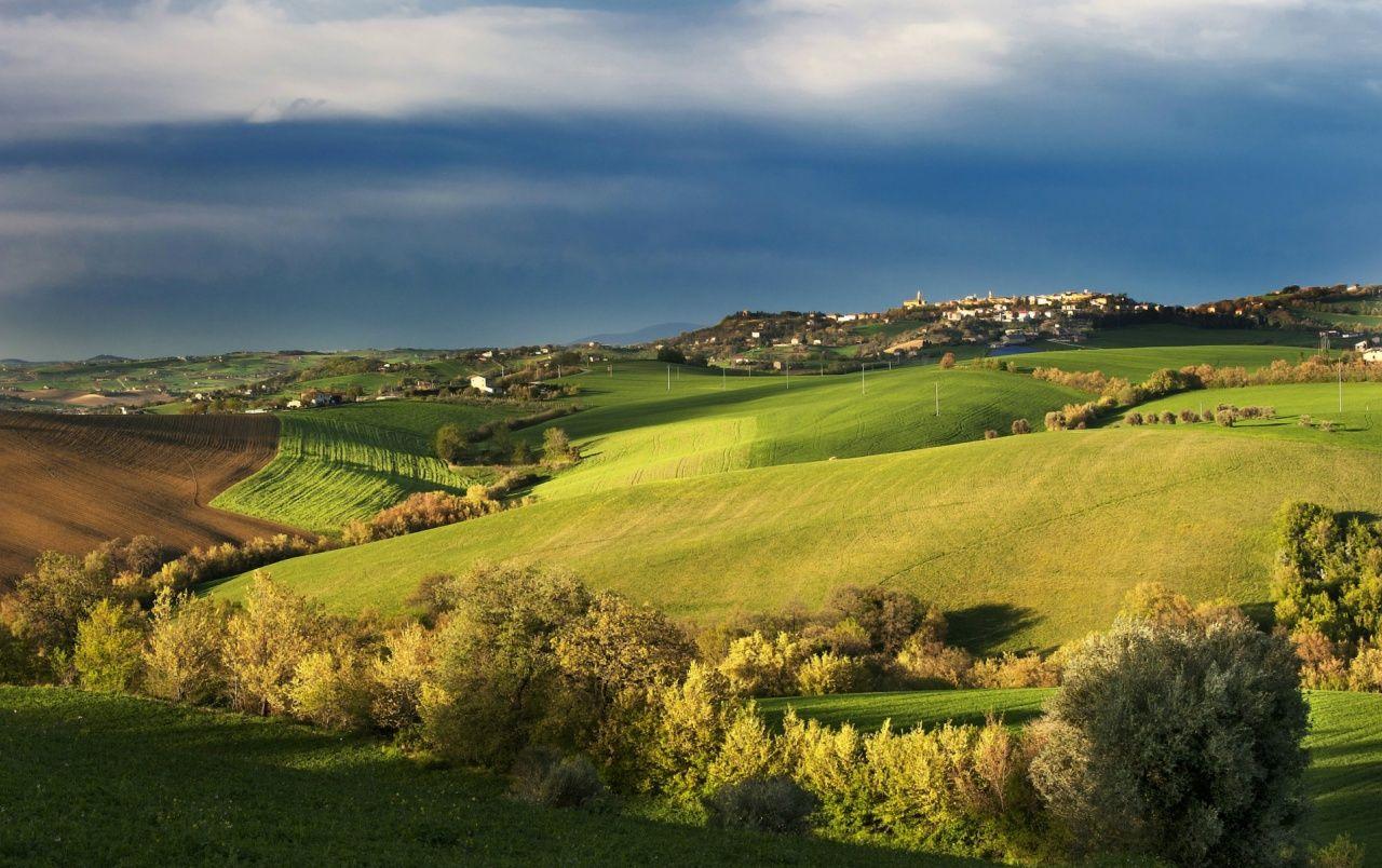 1280x804 Tuscany Spring Landscape wallpaper. Tuscany Spring
