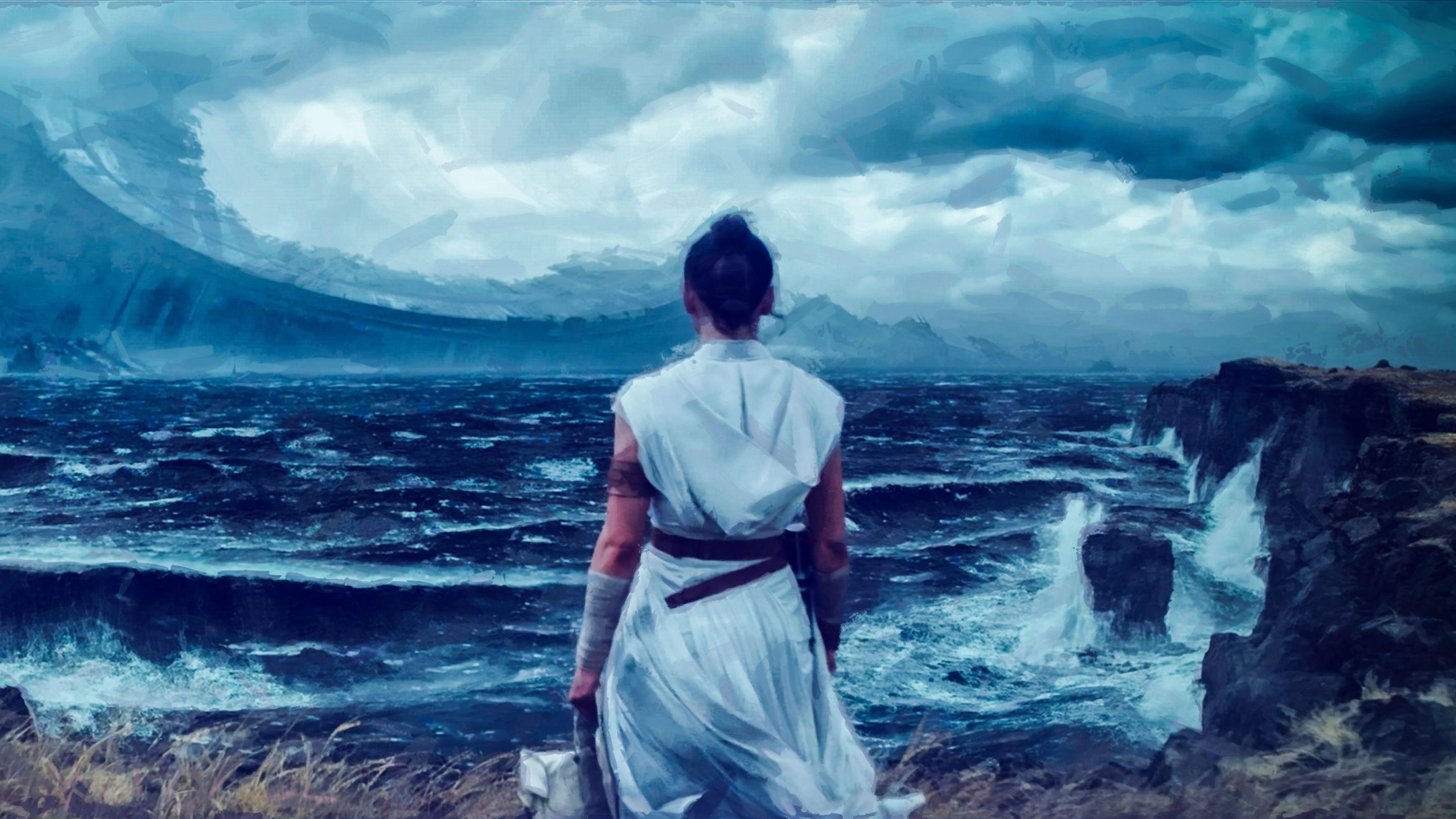 3840x2160 Star Wars Jedi The Rise of Skywalker Art 4K