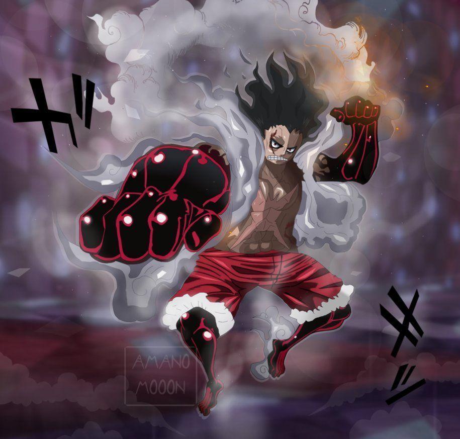 915x873 Luffy Snake Man hình nền