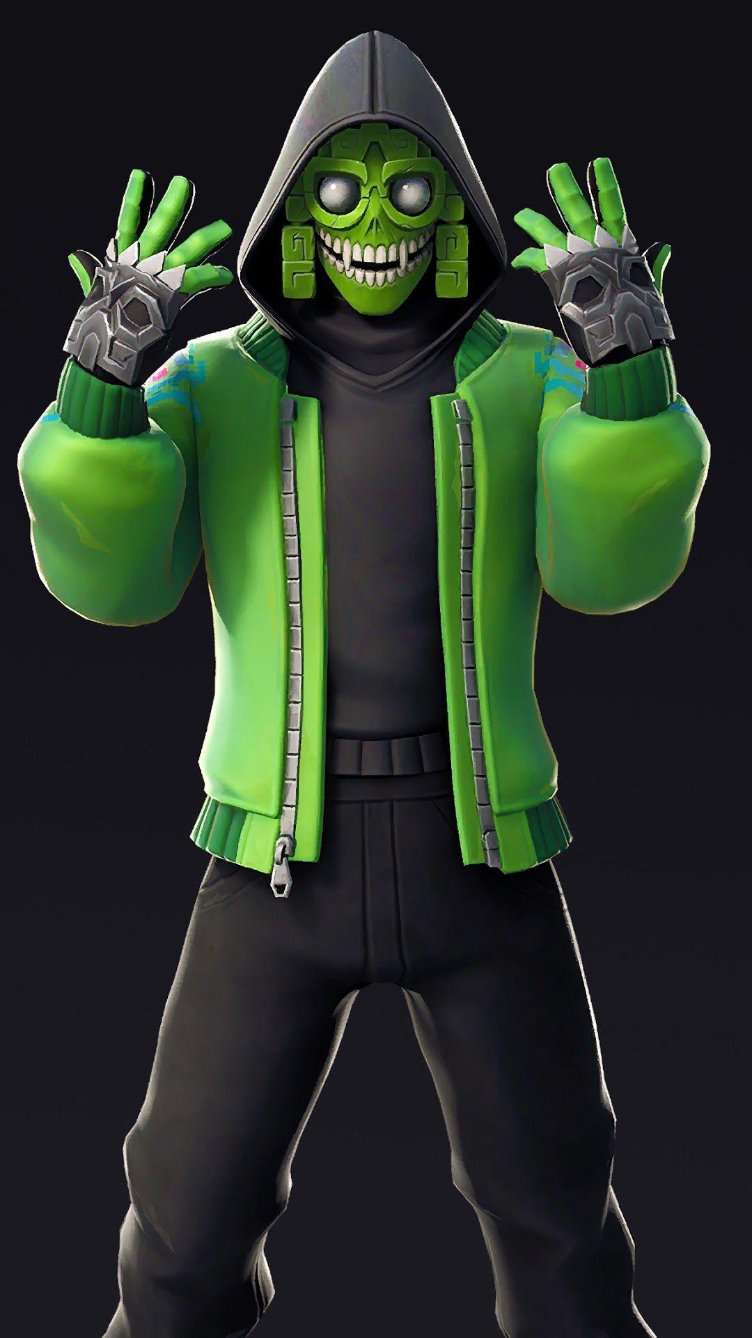 1080x1920 Fortnite Battle Royale Mezmer Season 8 Outfit Skin 4K