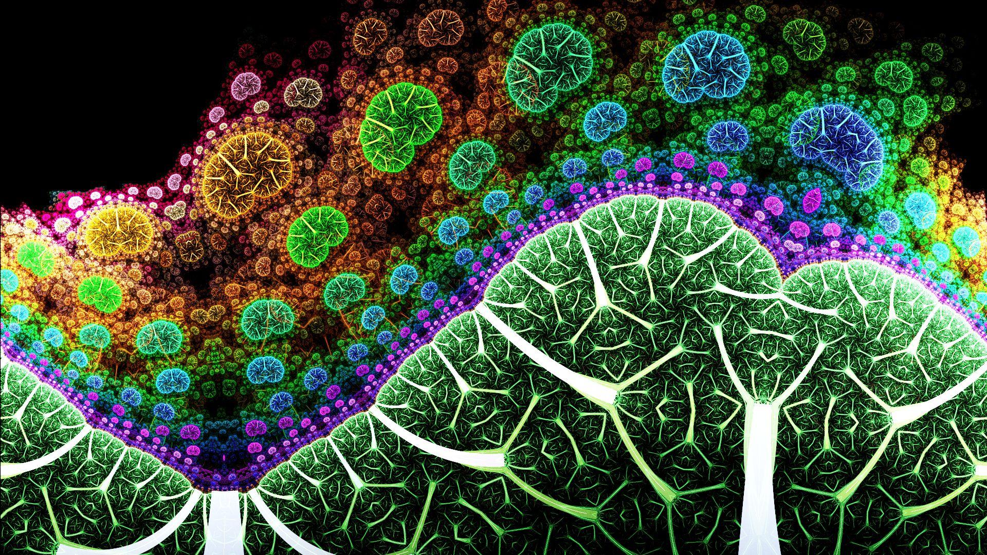 1920x1080 Fractal Art Wallpaper, HD Abstract 4K Wallpaper, Image
