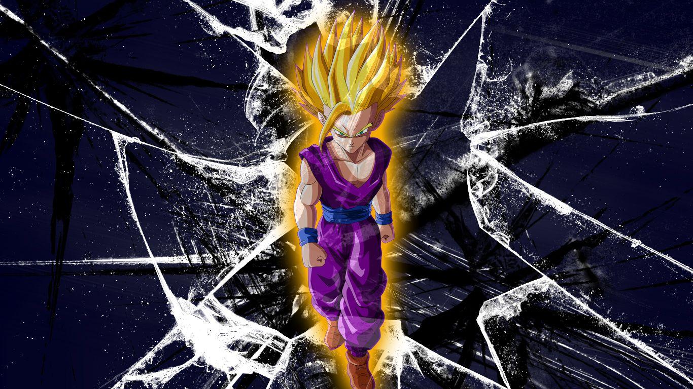 1366x768 Teen Gohan Wallpaper