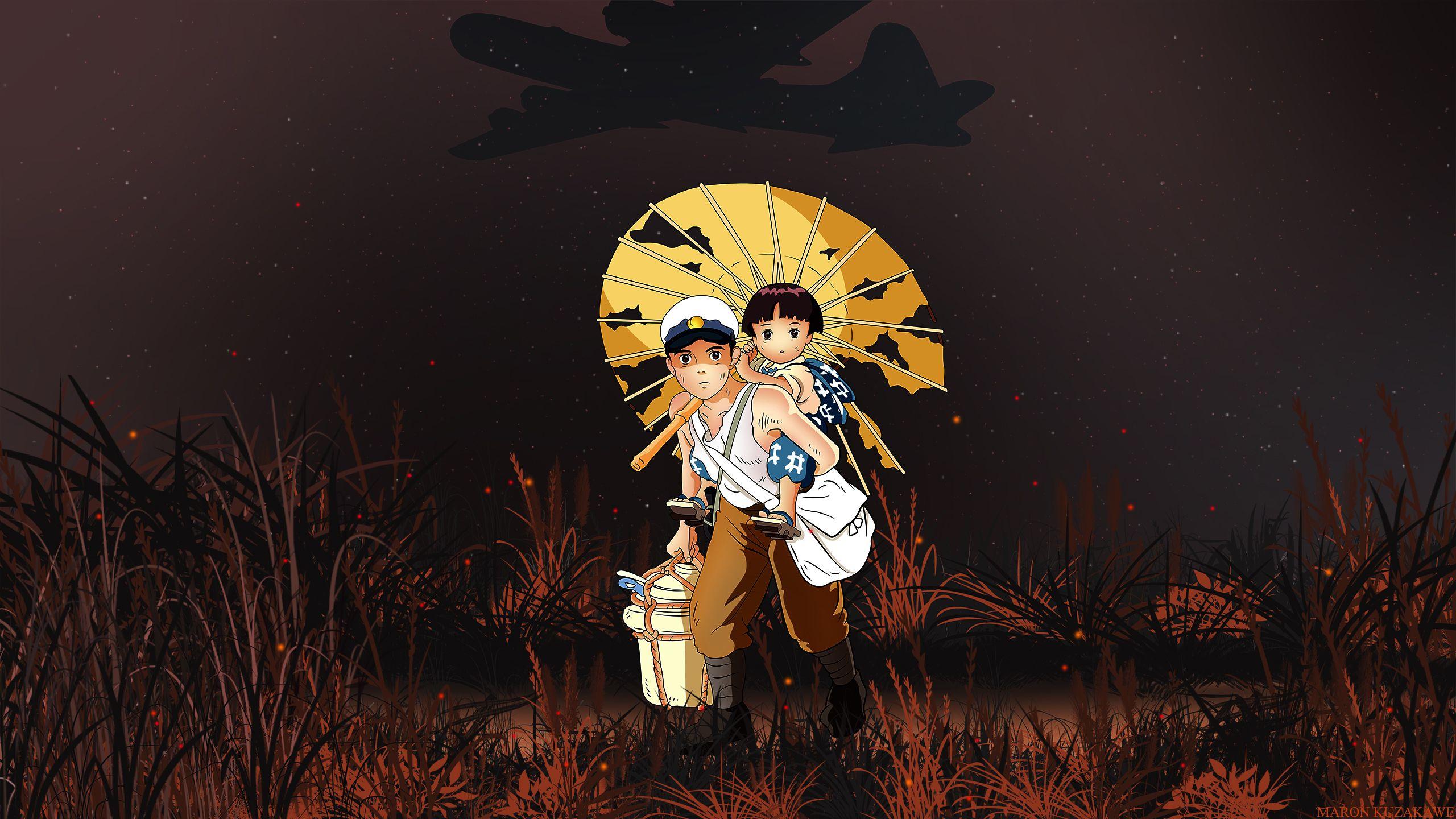 2560x1440 Grave of the Fireflies Wallpaper: Grave of the Fireflies