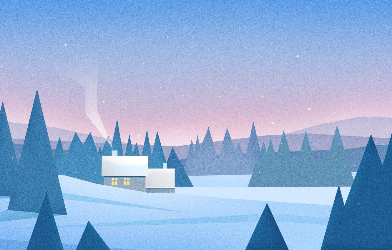Minimalist Winter Wallpapers - Top Free Minimalist Winter Backgrounds