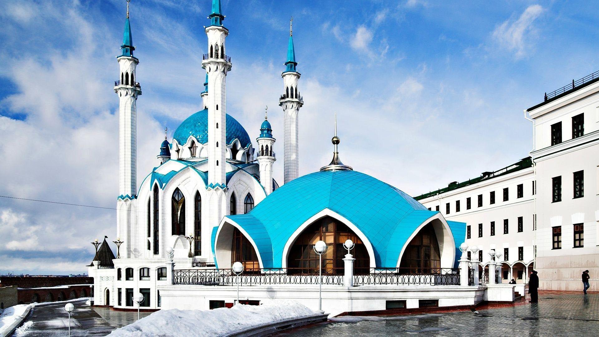 1920x1080 Kul Sharif Mosque, Kazan Tataristan [1920x1080]