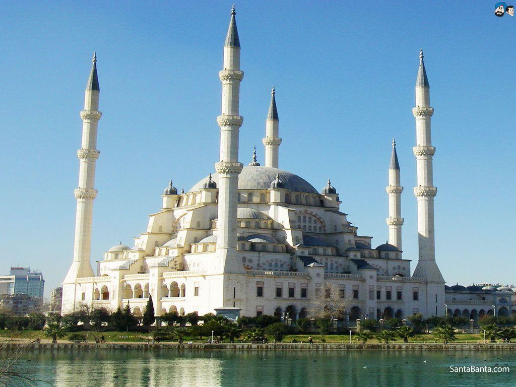 1024x768 Mosques HD Wallpaper #. Mosque, Mecca mosque, Beautiful mosques