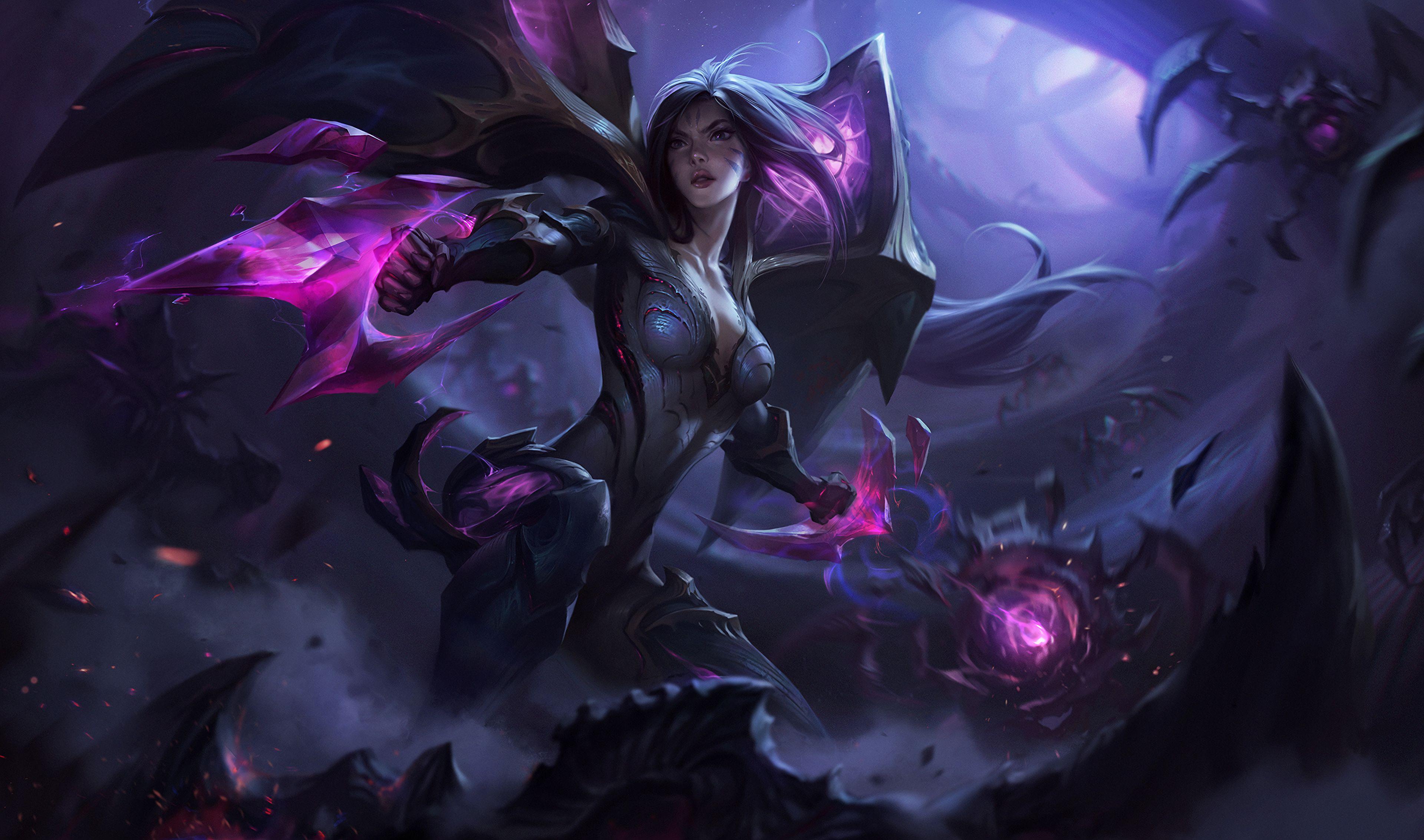 3840x2266 Kai'Sa Default Skin Splash Art 4k Ultra HD Wallpaper
