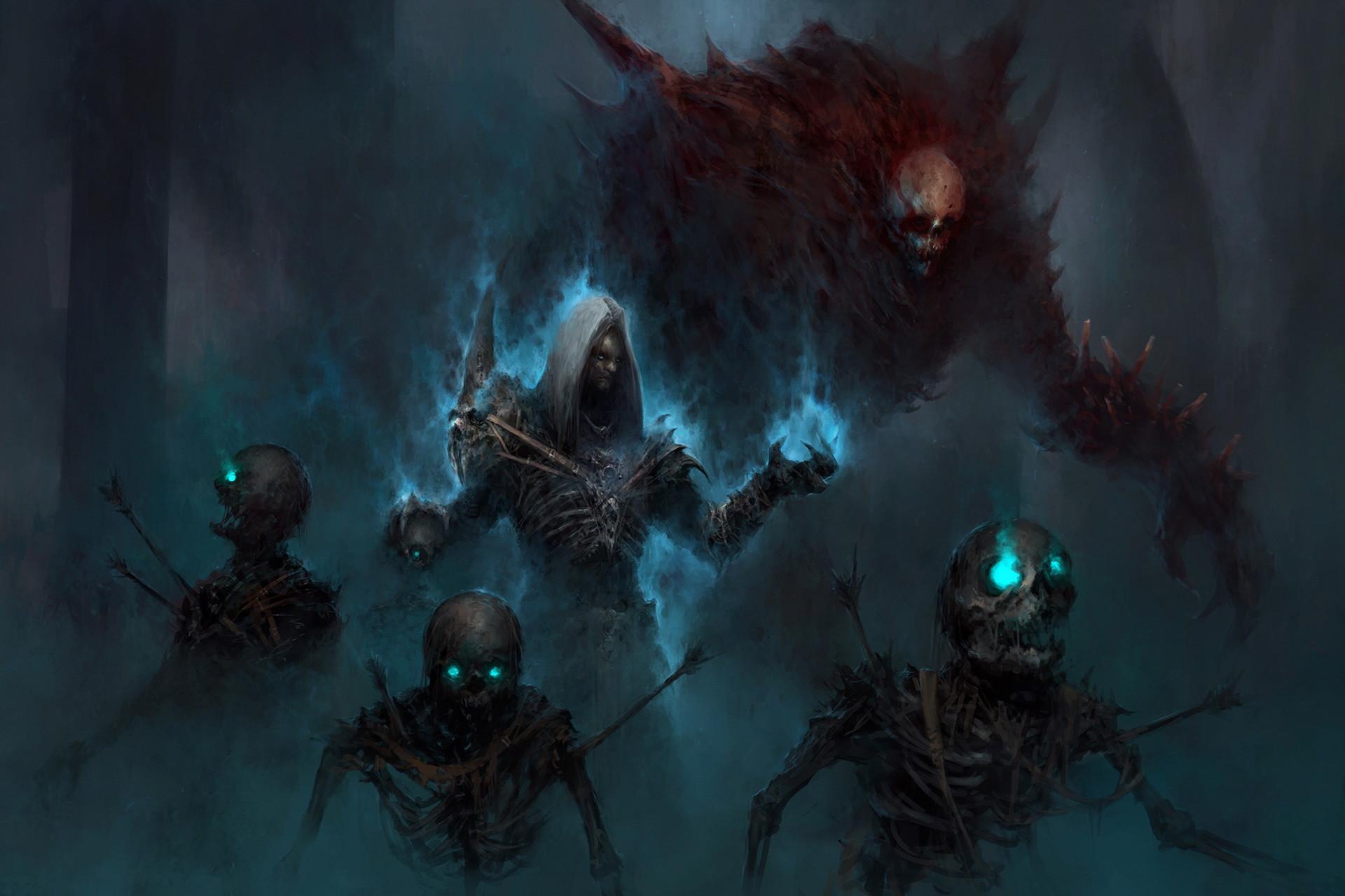 Details more than 63 necromancer wallpaper - in.cdgdbentre