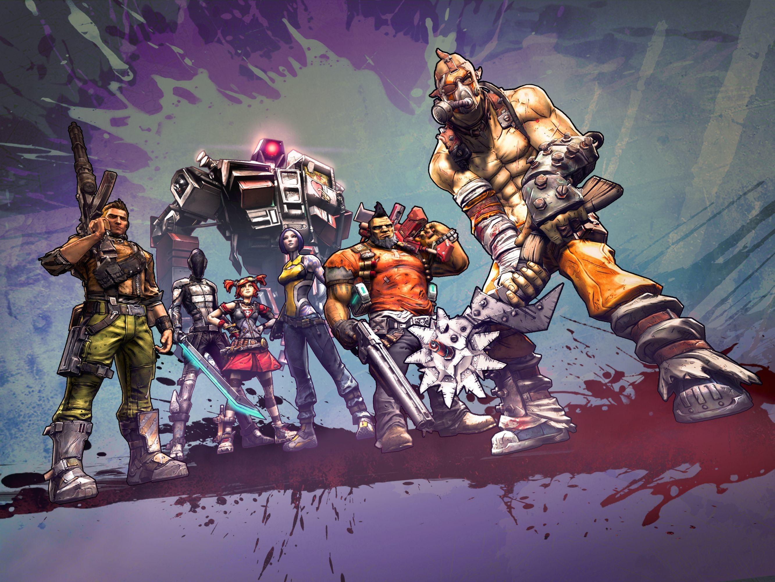 2665x2000 Borderlands 2 Psycho Wallpaper
