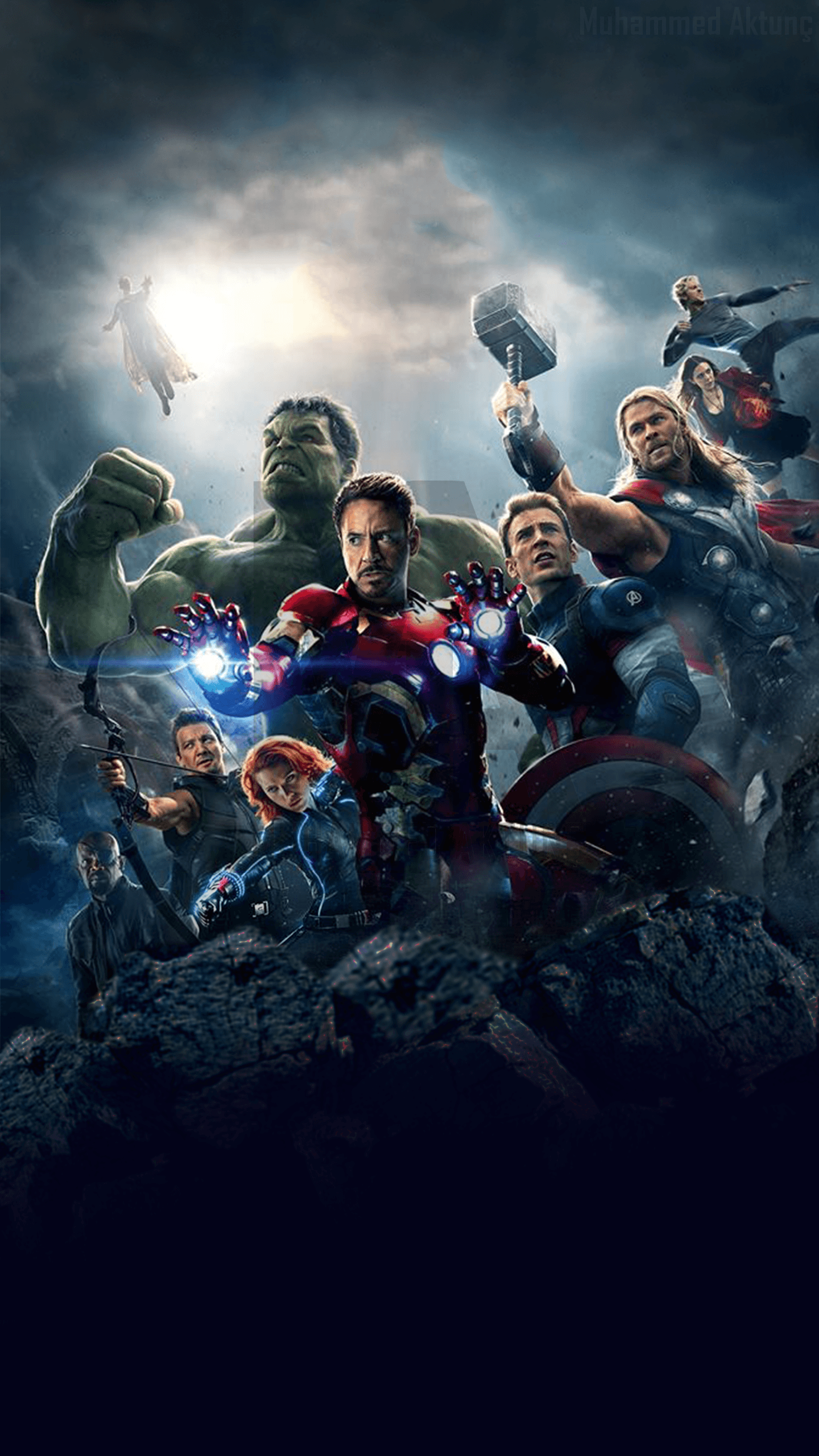 Hình nền điện thoại Avengers 1440x2560