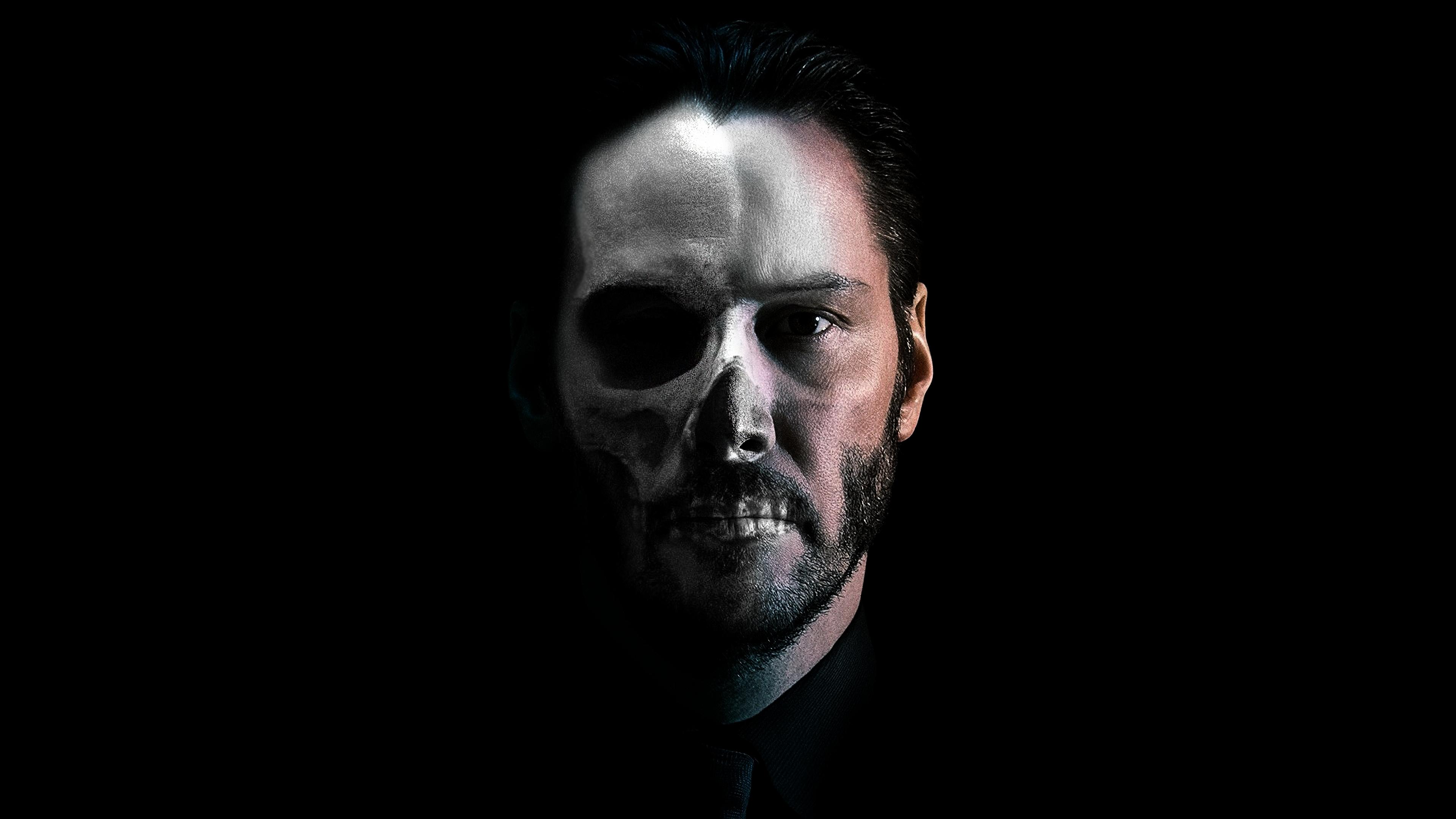 3840x2160 John Wick Keanu Reeves 4K