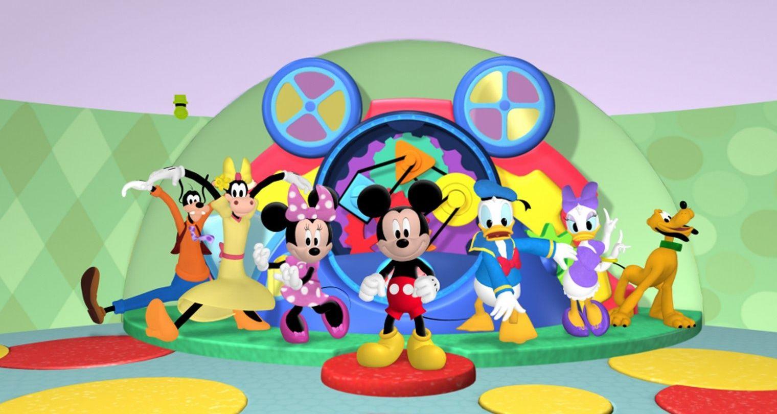 Cartoon mickey mouse clipart clubhouse 2K wallpaper download