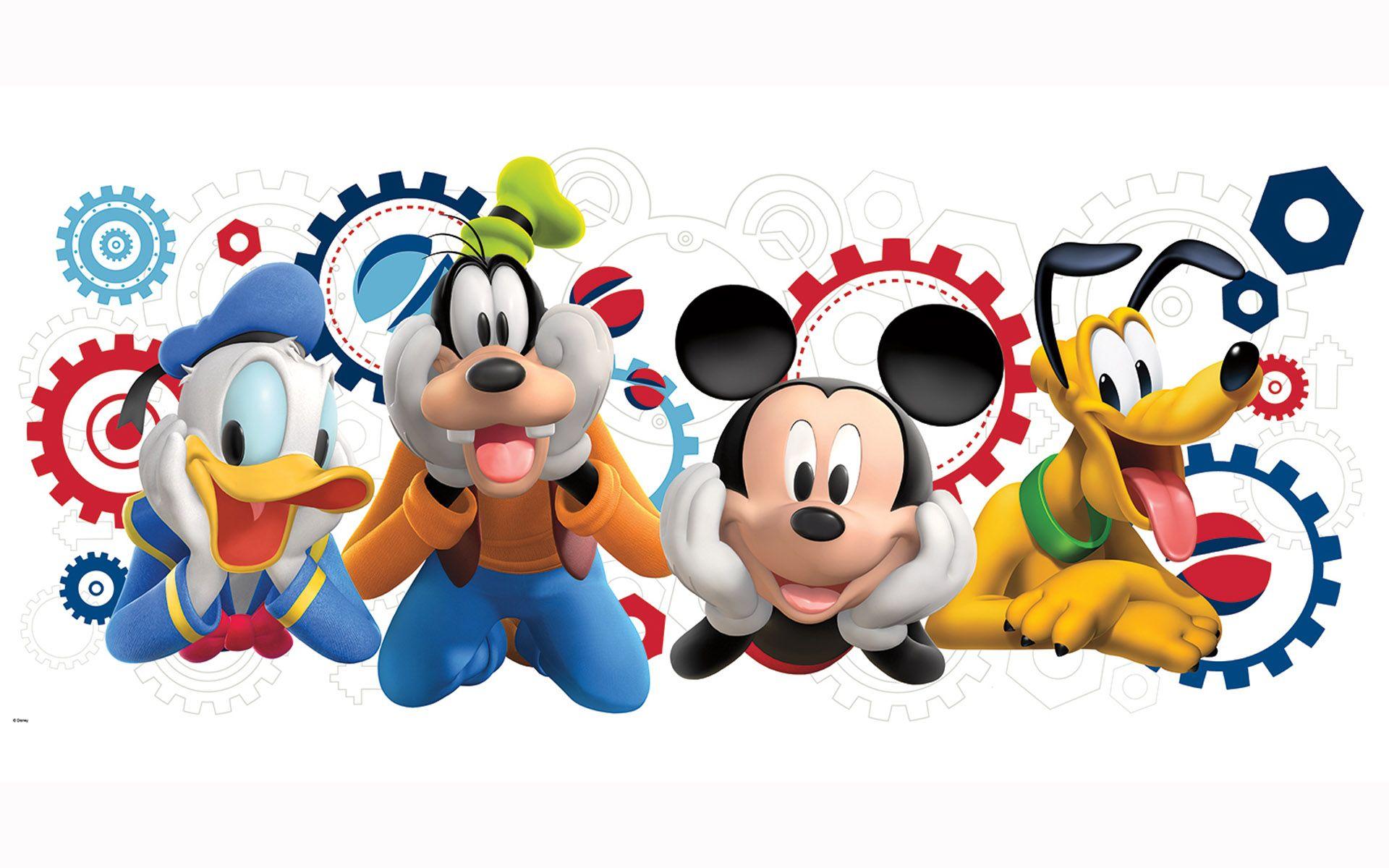 1920x1200 Cartoon Mickey Mouse Clipart Clubhouse Desktop Background