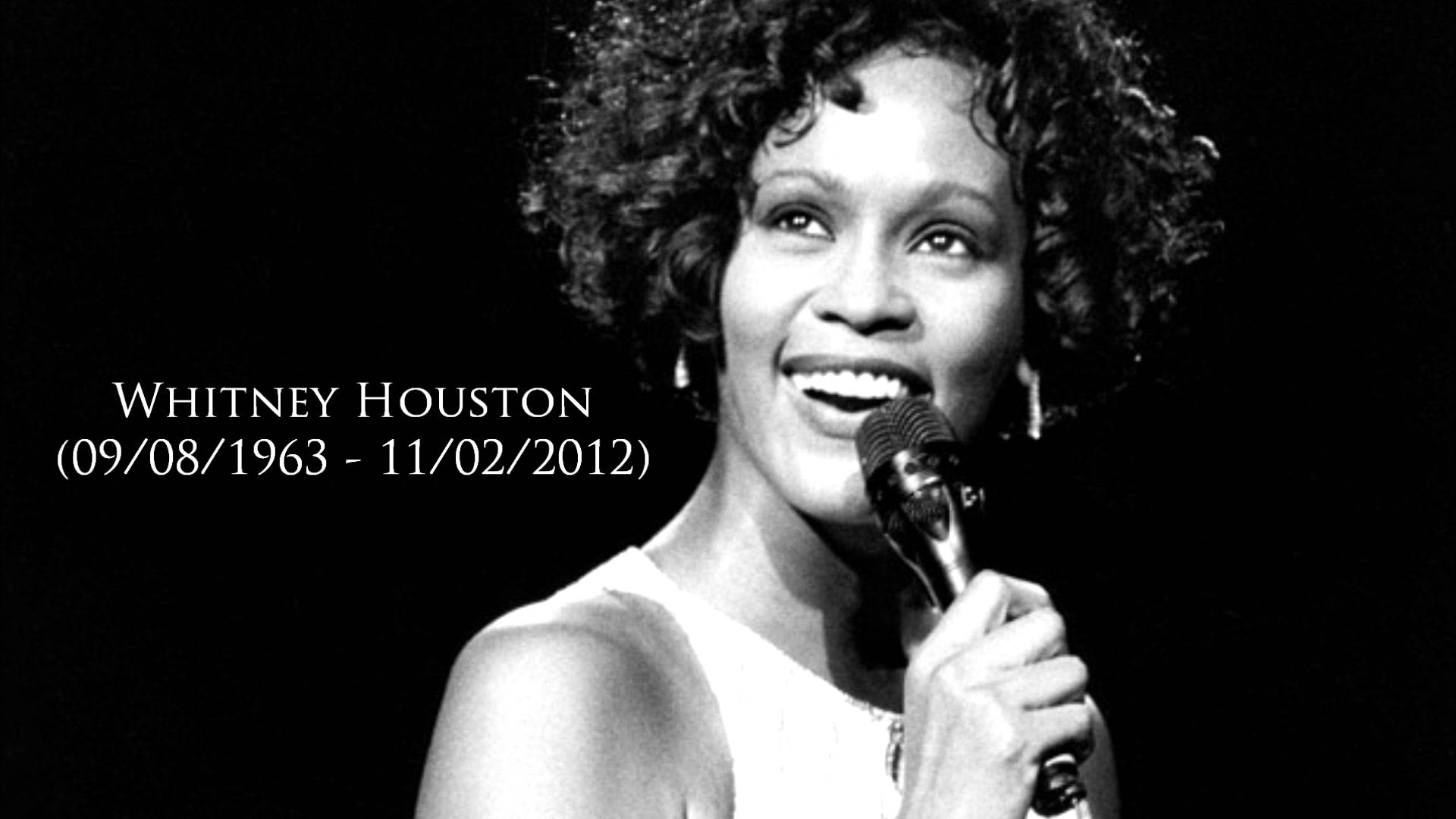 Whitney Houston Tribute wallpapers  Whitney Houston Tribute stock photos