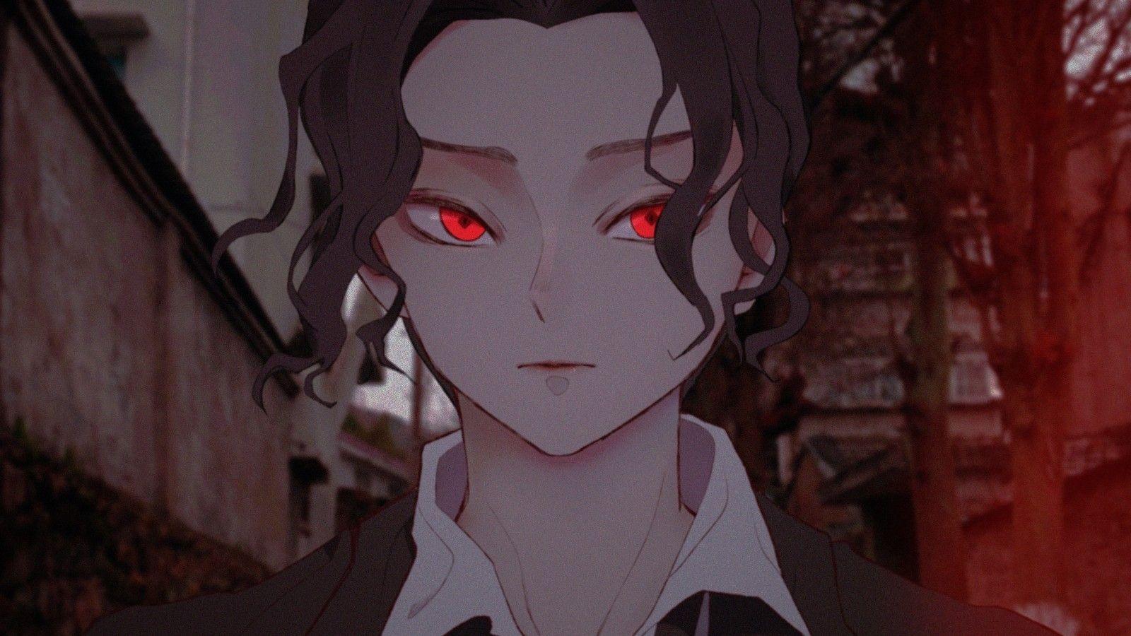 1600x900 Download 1600x900 Kimetsu No Yaiba, Kibutsuji Muzan, Red