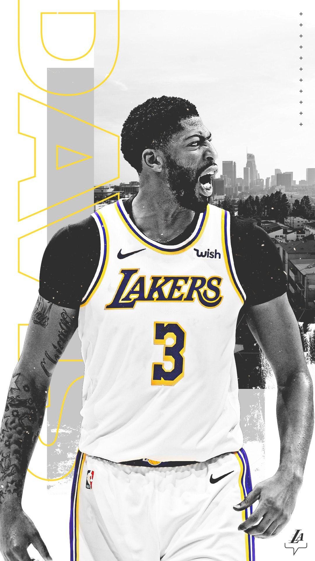 Wallpaper Lebron James and Anthony Davis Los Angeles Lakers 201920 Nba  Season Miami Heat Basketball Background  Download Free Image