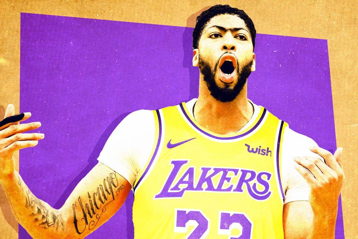 Anthony Davis Wallpaper Los Angeles Lakers by CGraphicArts on