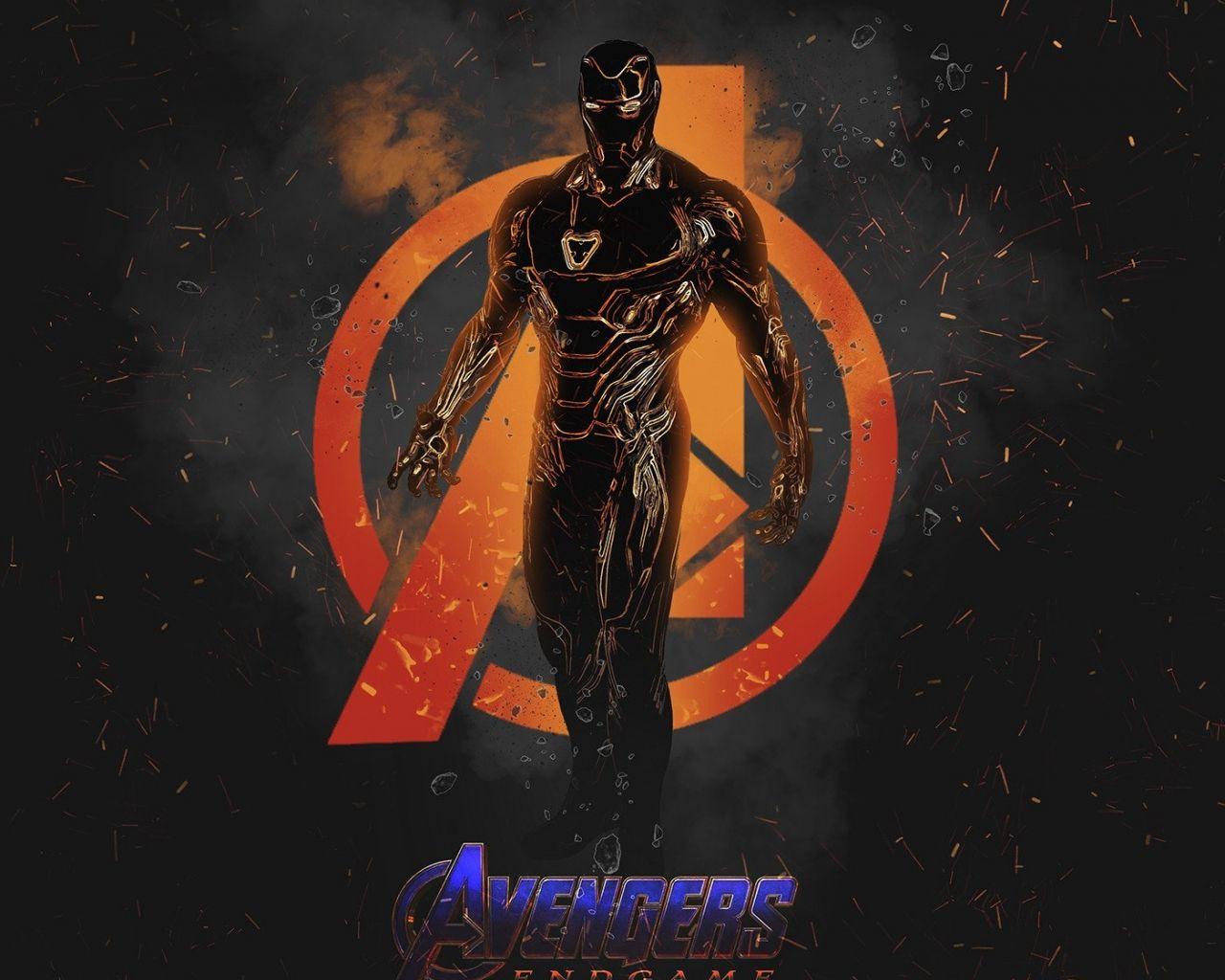 1280x1024 Free download Iron Man Dope Wallpaper Avengers Endgame Art