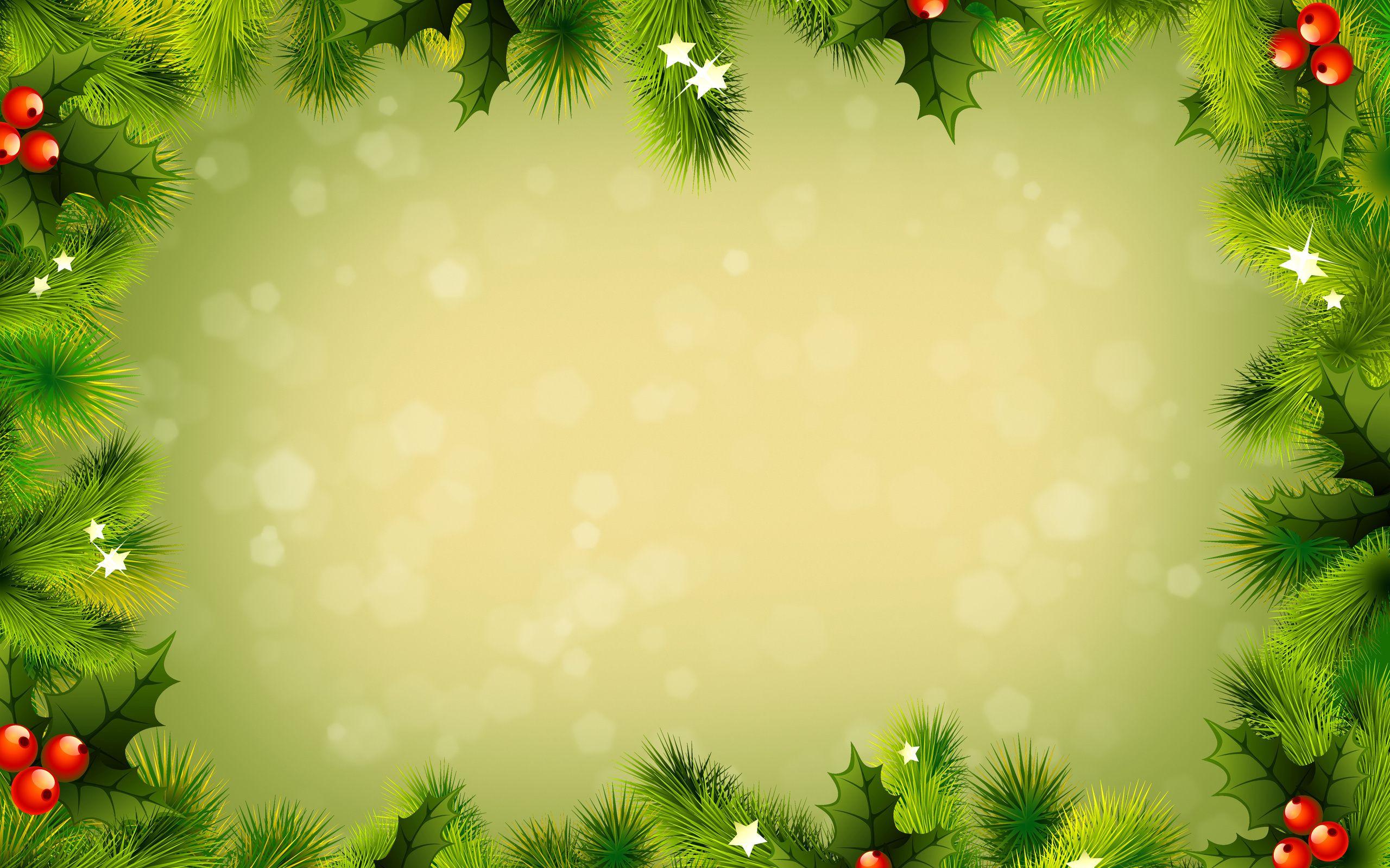 2560x1600 Christmas Frame Wallpaper 46999 2560x1600px