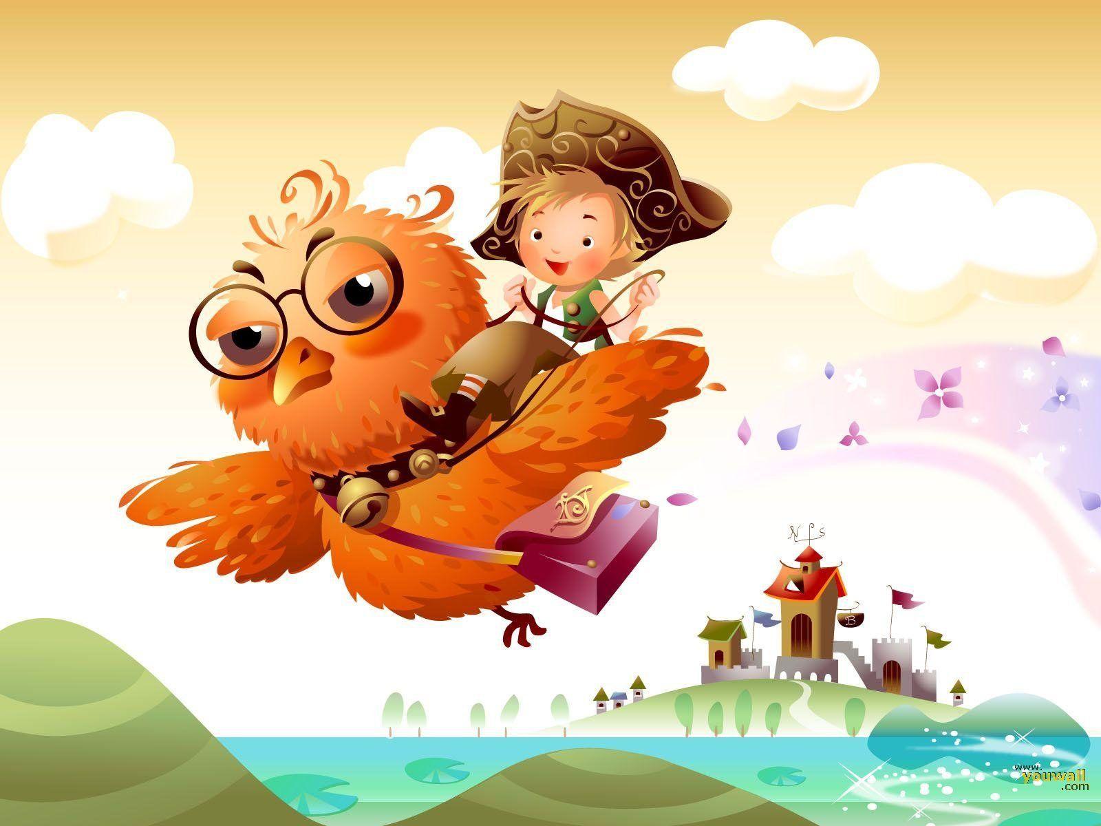 1600x1200 Monkey and owl wallpaper cute. wallpaper. Owl