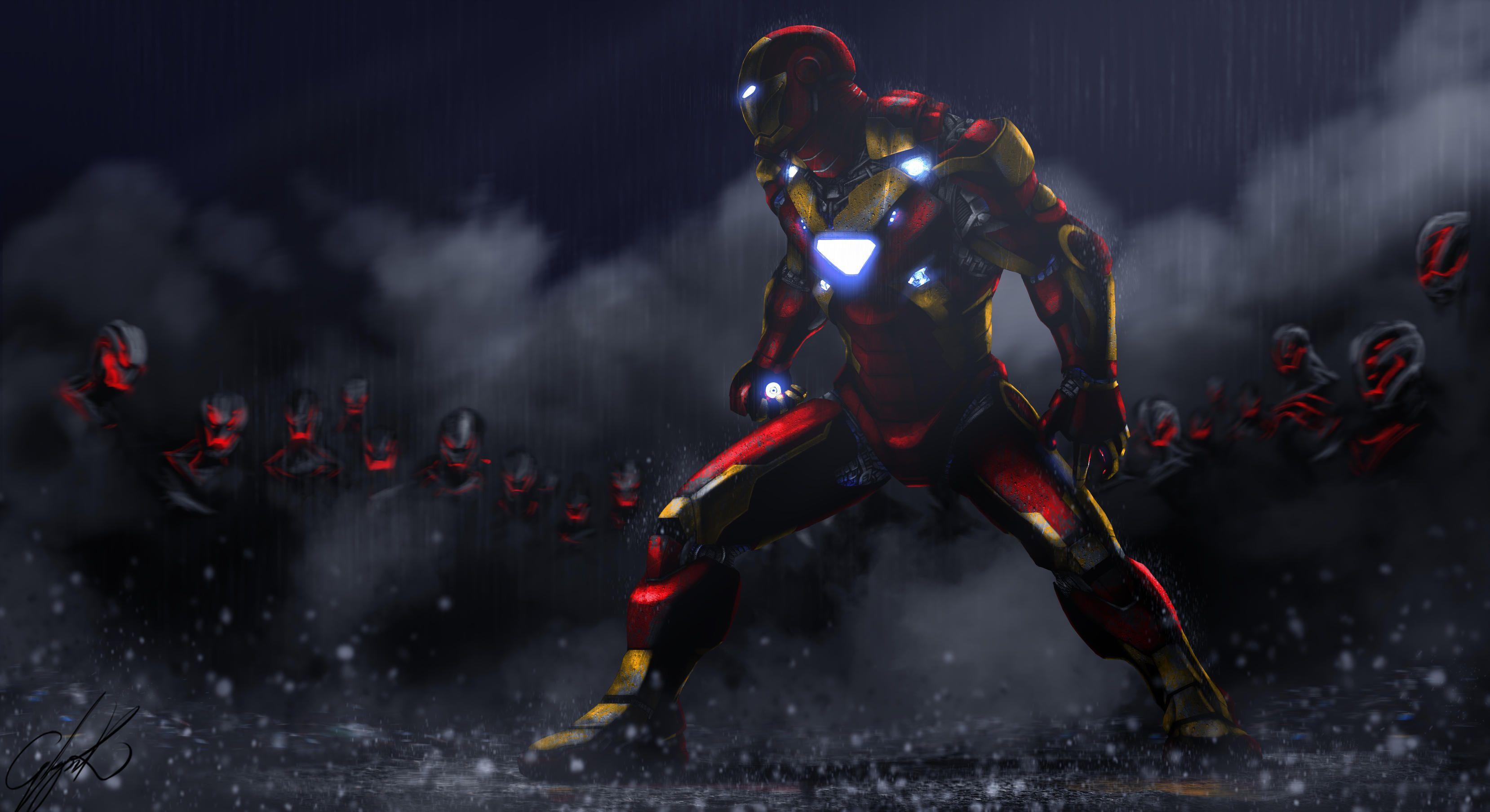 Iron Man Art Wallpapers Top Free Iron Man Art Backgrounds
