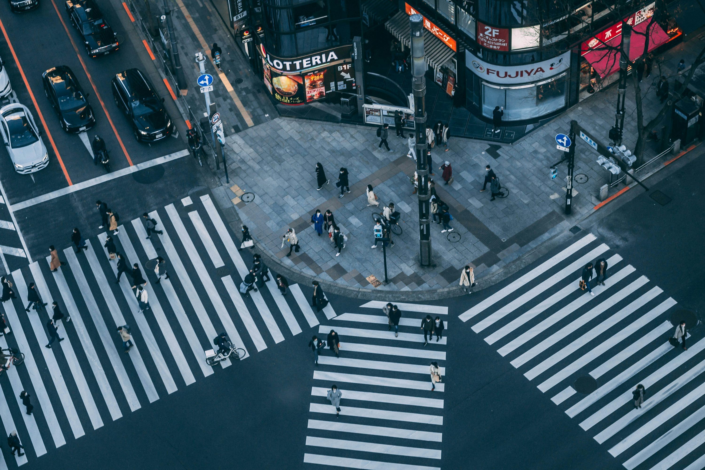 3000x2000 Crossing Road Picture. Download Free Image