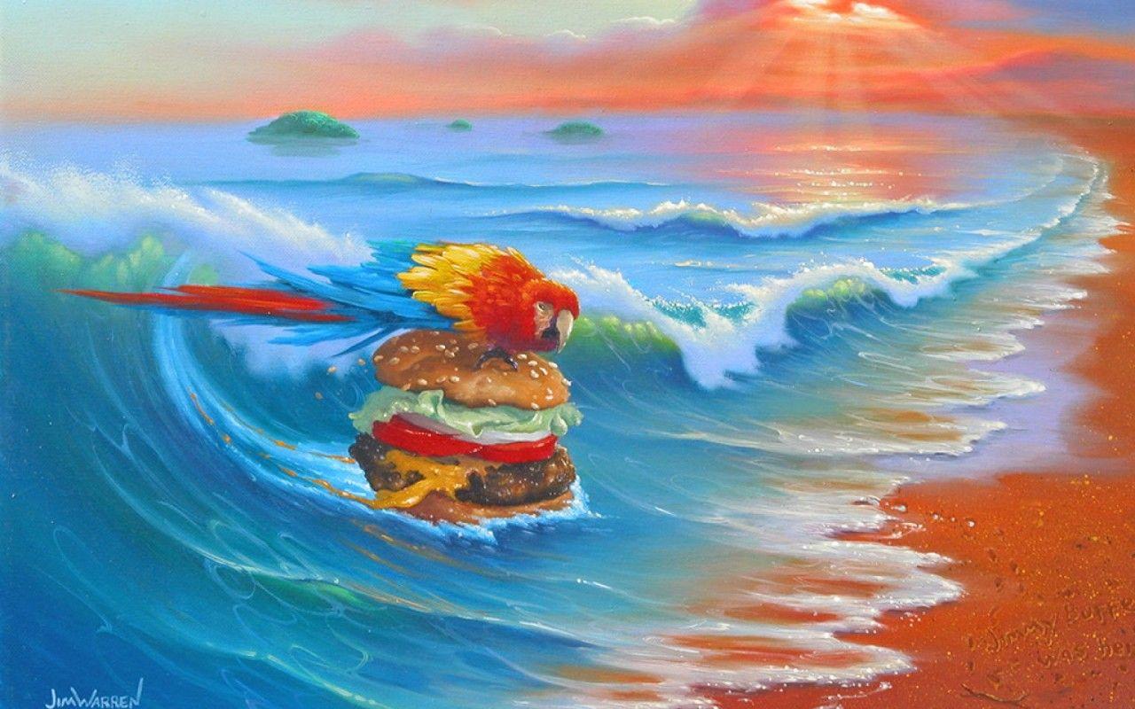 1280x800 Cheeseburger Paradise wallpaper. Cheeseburger Paradise