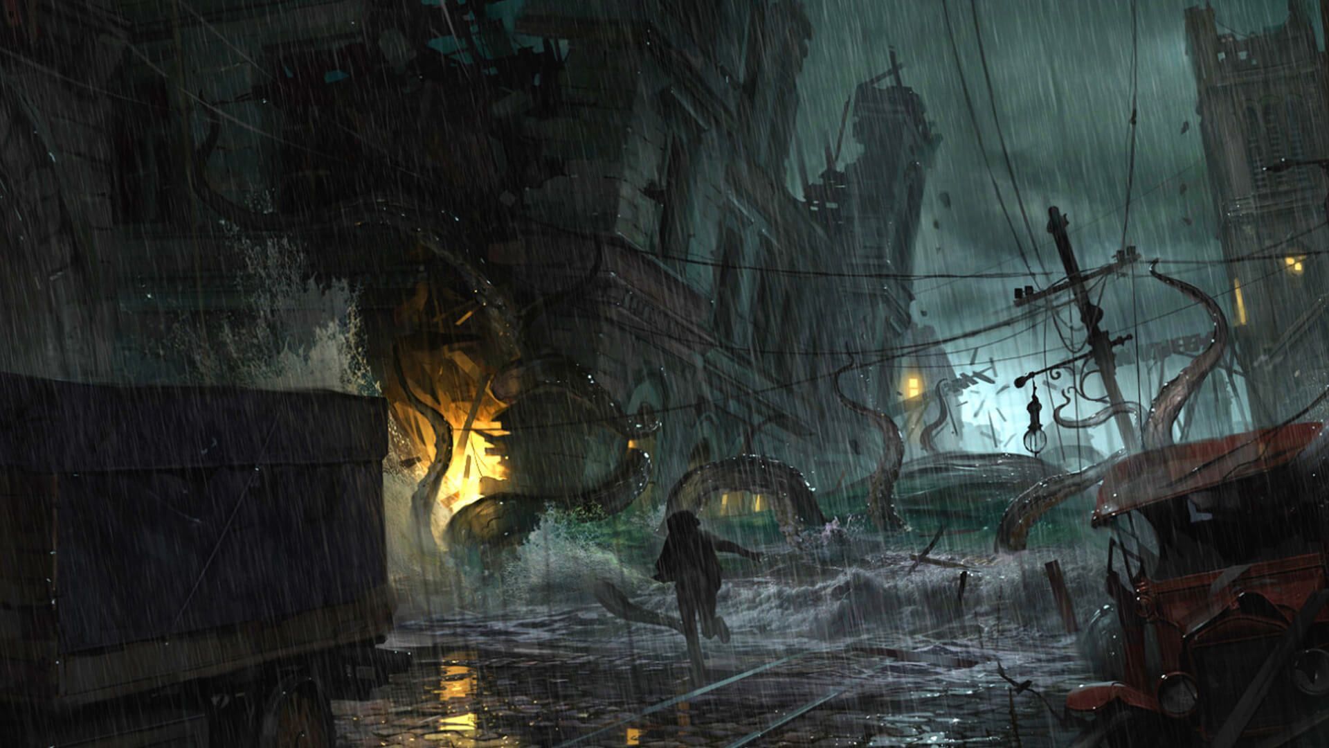 1920x1080 Eldritch Horror Wallpaper