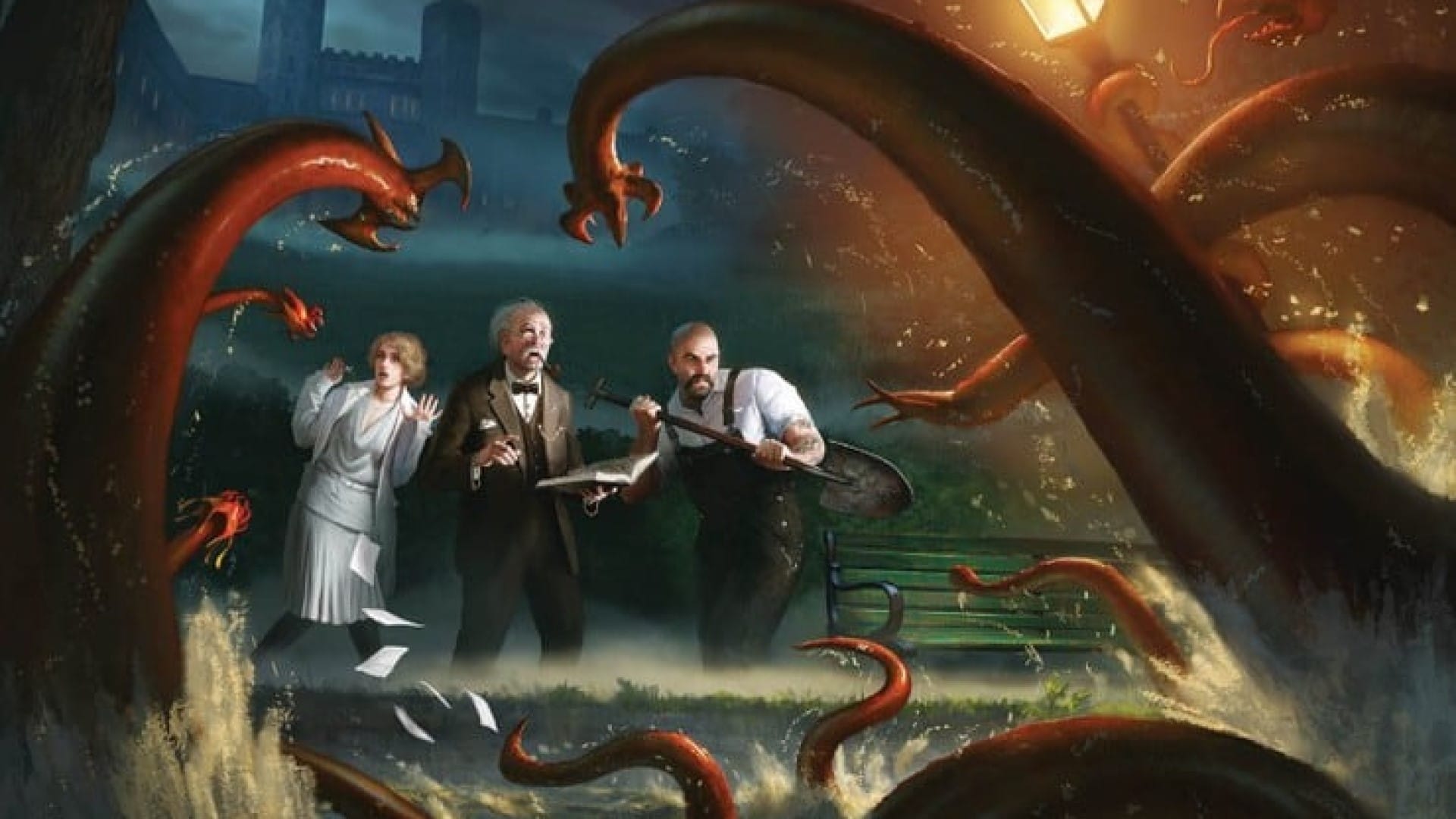 1920x1080 Arkham Horror TTRPG Provides Accessible Dive Into Eldritch Horror