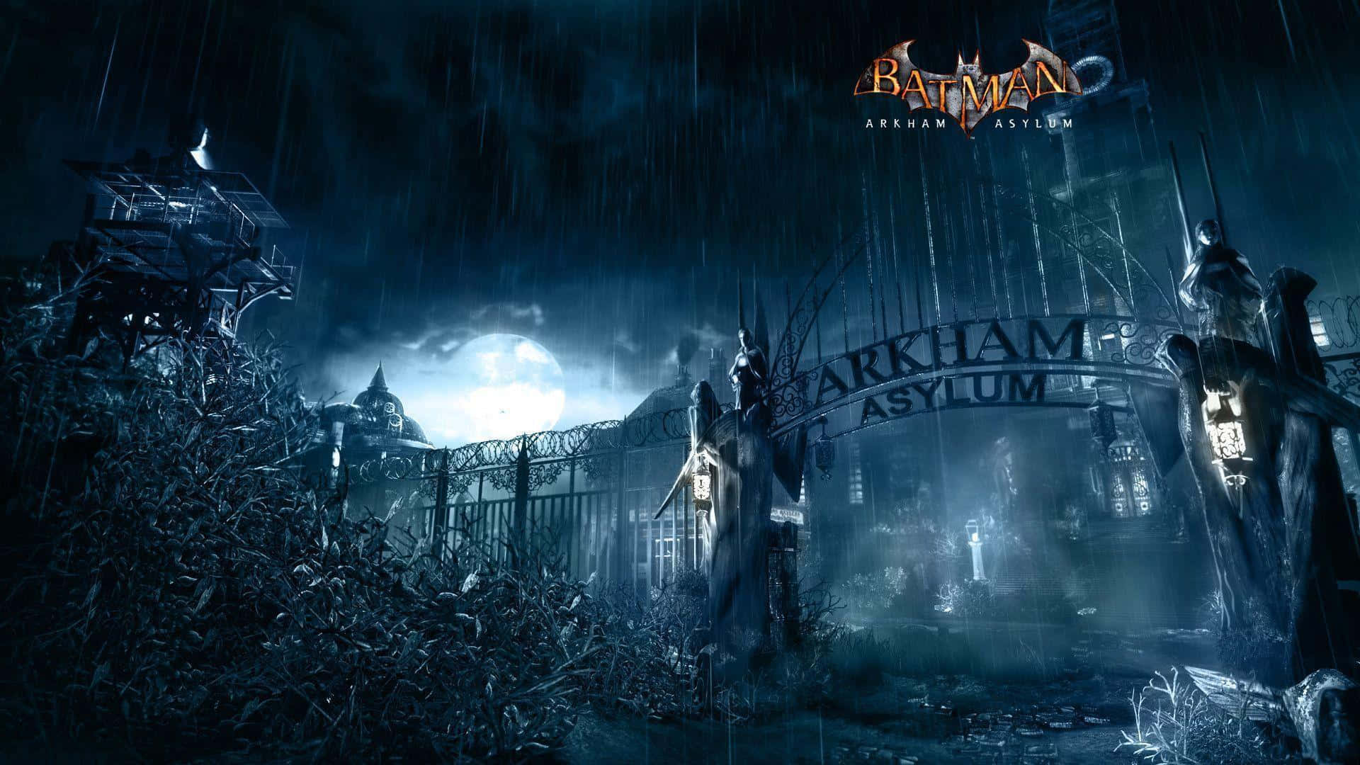 1920x1080 Download Fight for Gotham's safety in Batman Arkham Asylum Wallpaper