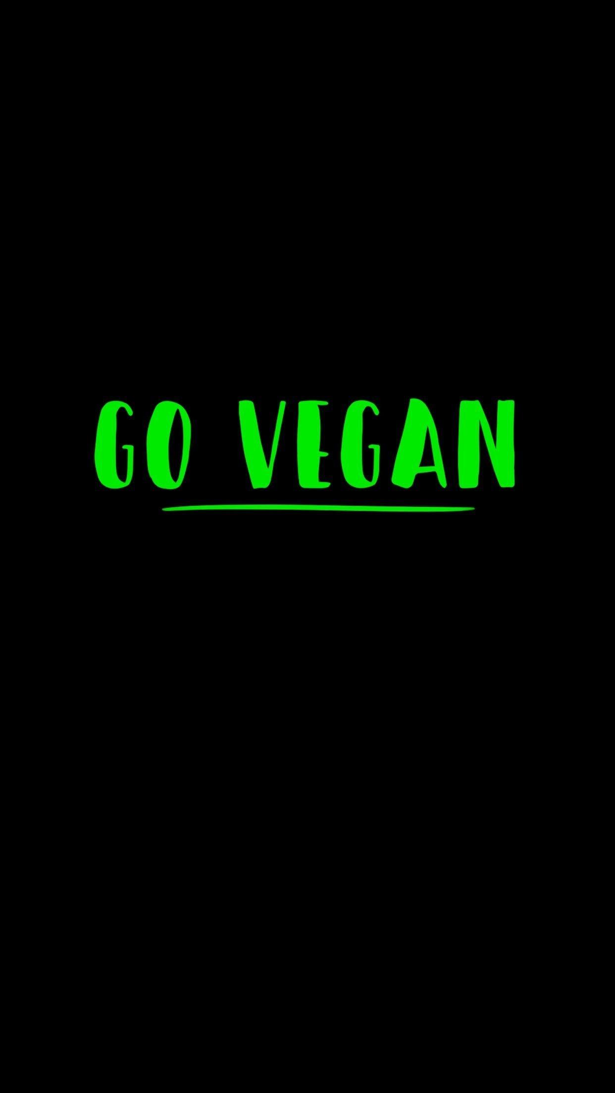 1242x2208 Vegan Wallpaper