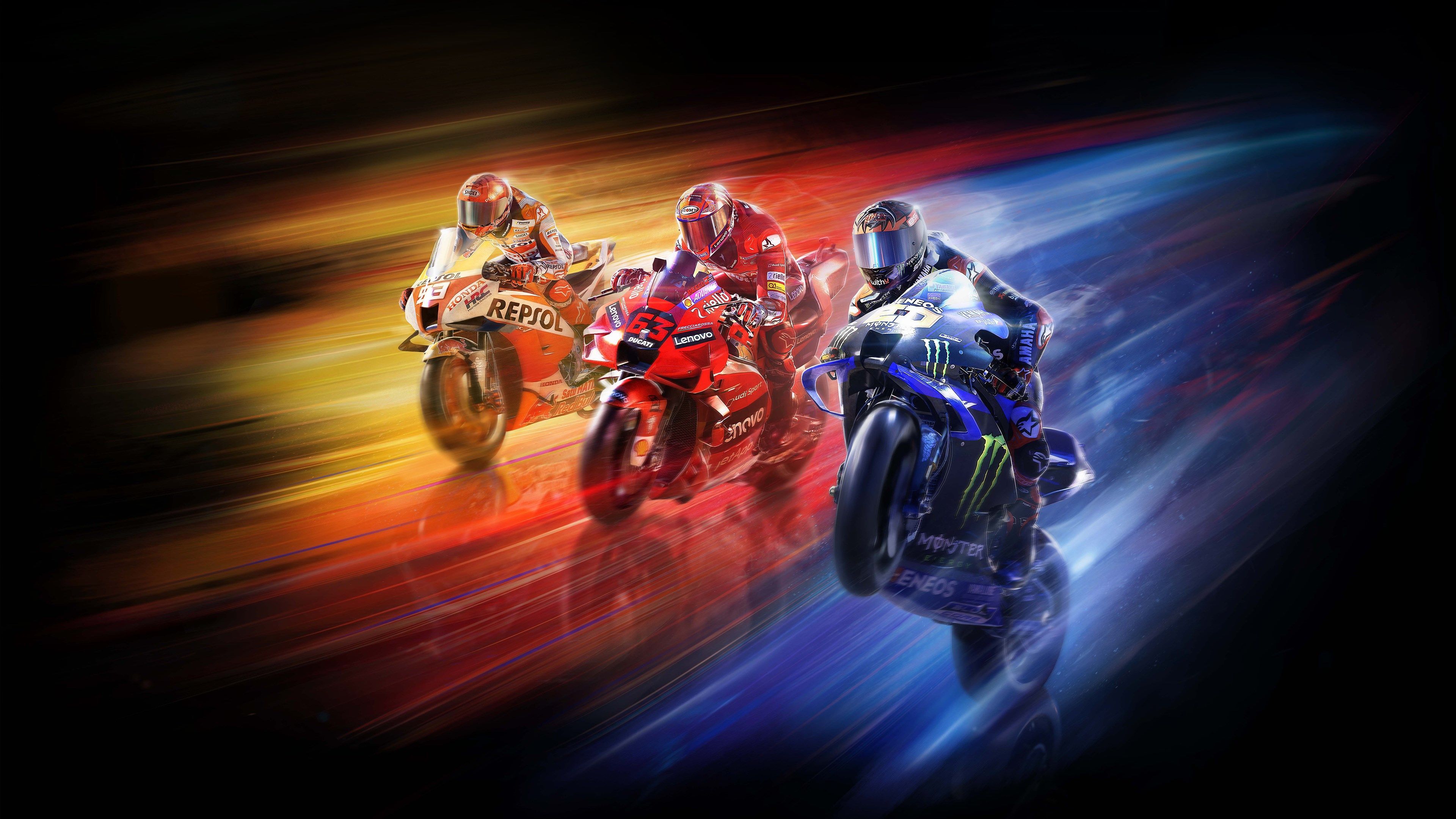 3840x2160 Download Video Game MotoGP 22 4k Ultra HD Wallpaper