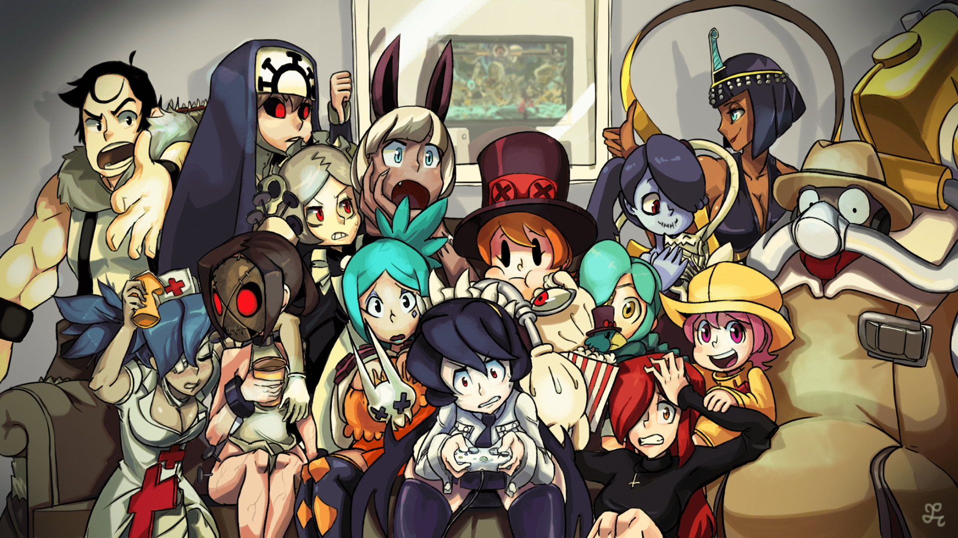 Skullgirls Wallpapers Top Free Skullgirls Backgrounds Wallpaperaccess