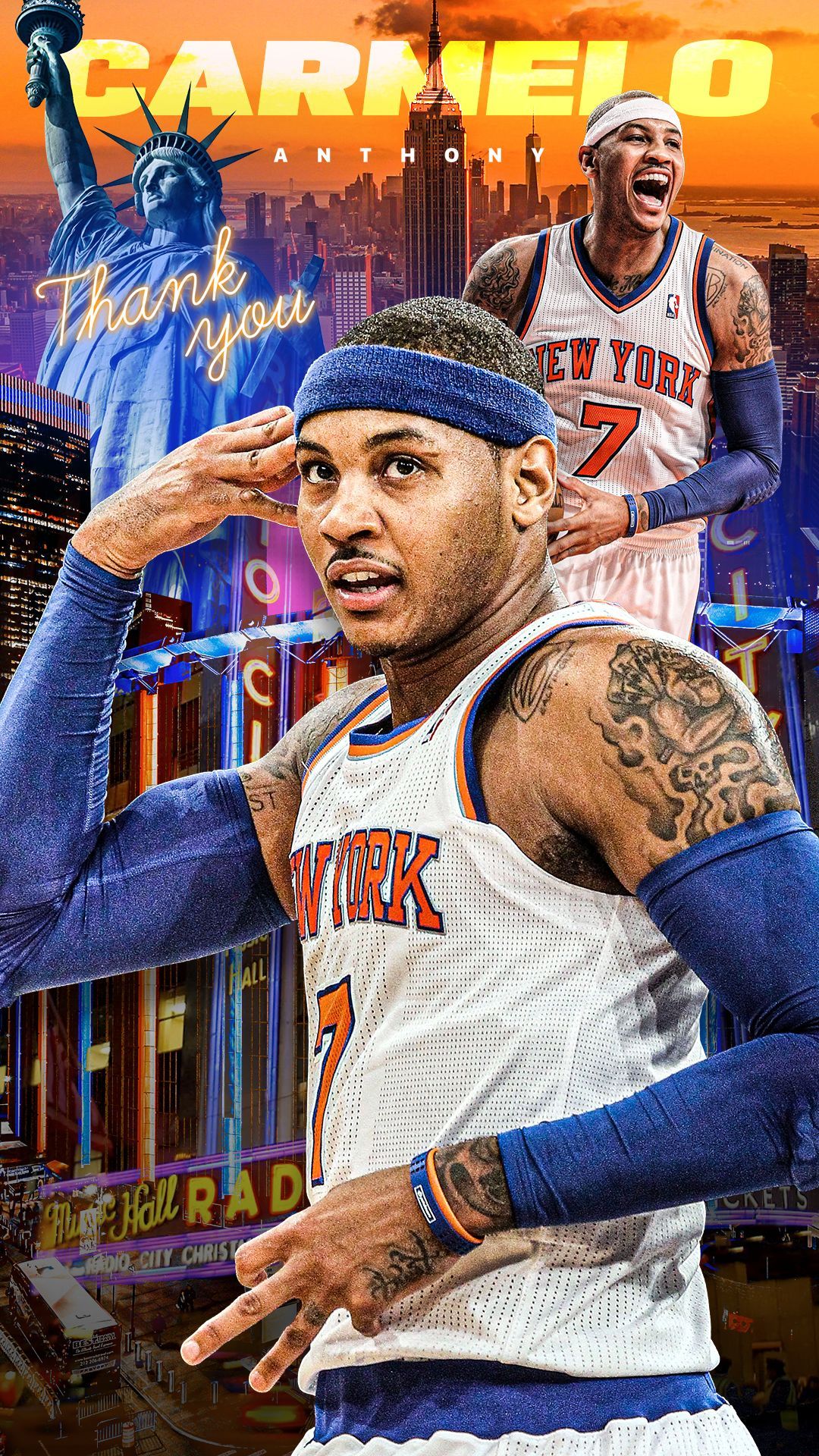 1080x1920 Wallpaper New York Knicks